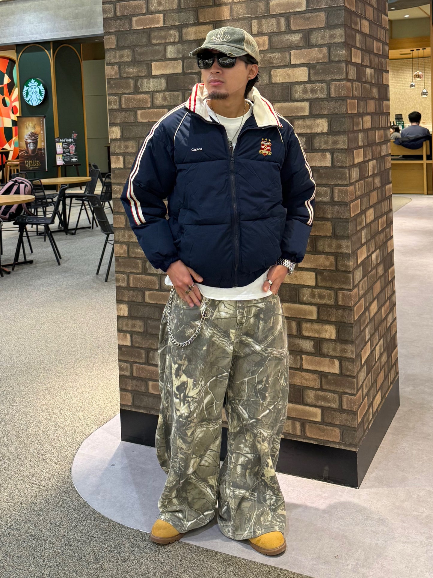 ラインポイント中綿ジャケット DPB90104