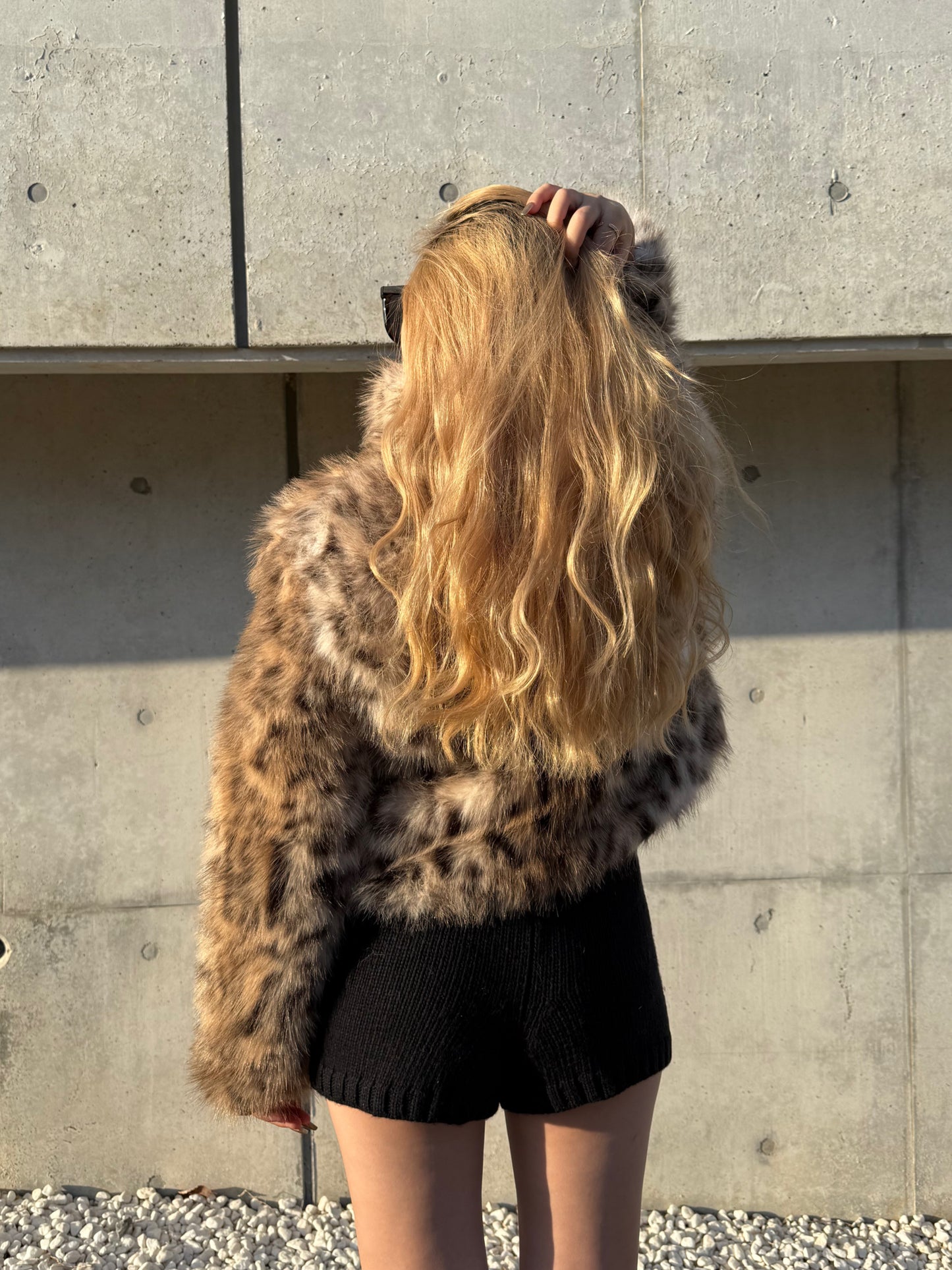 レオパードミニファーコート DPB73539