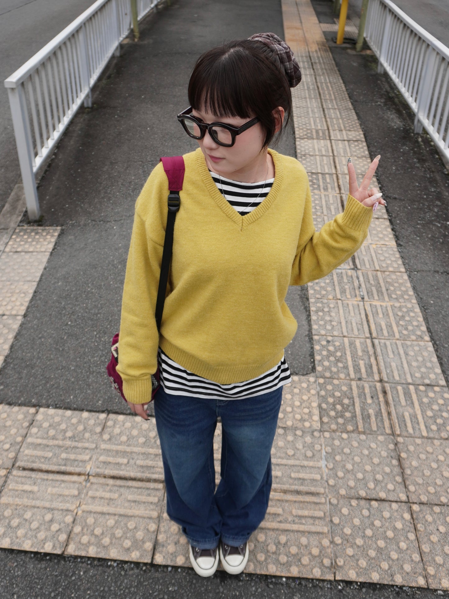 ストレートウォッシュデニムパンツ DPB85346