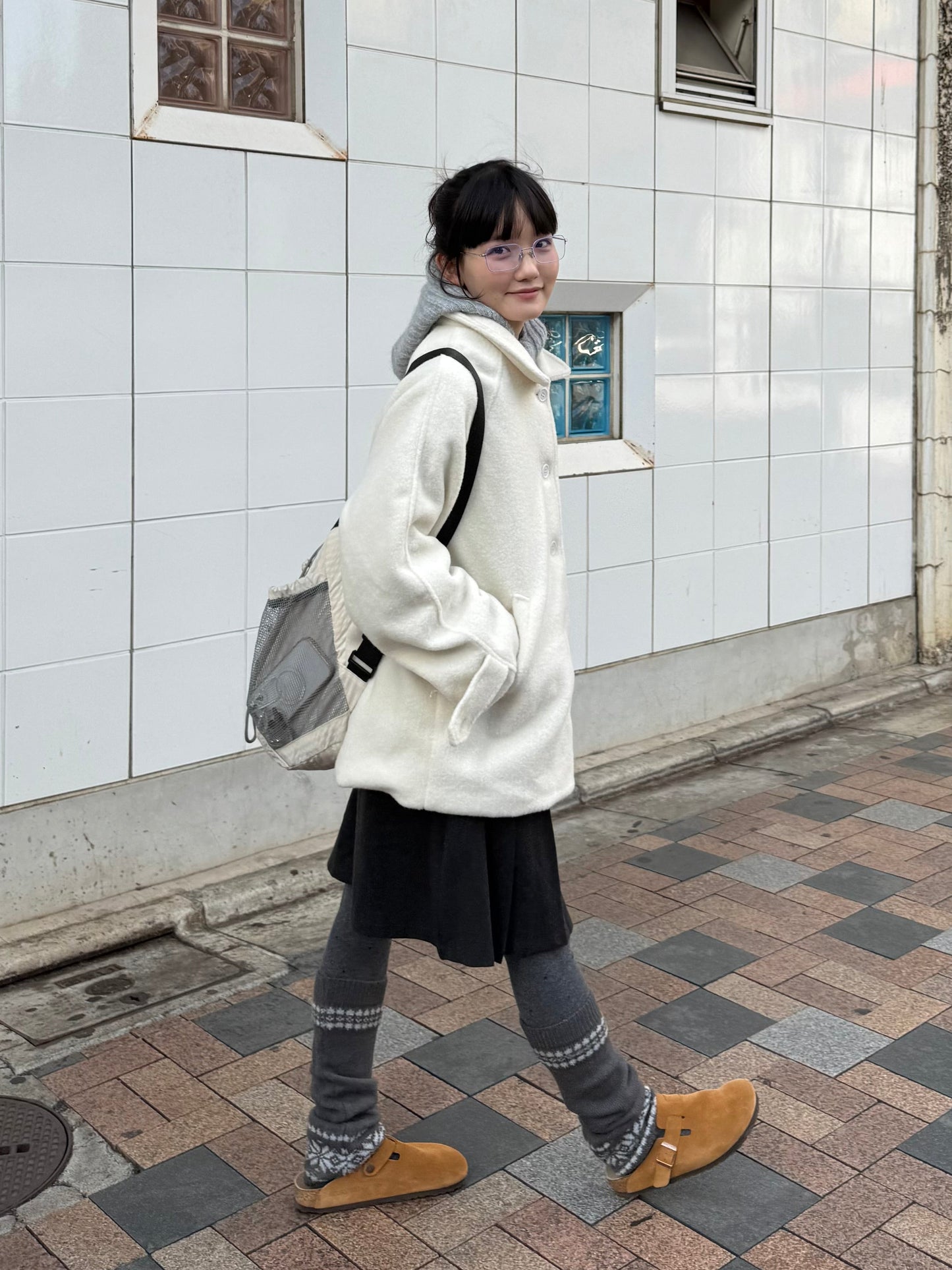 フロントプリーツミニスカート DPA43725