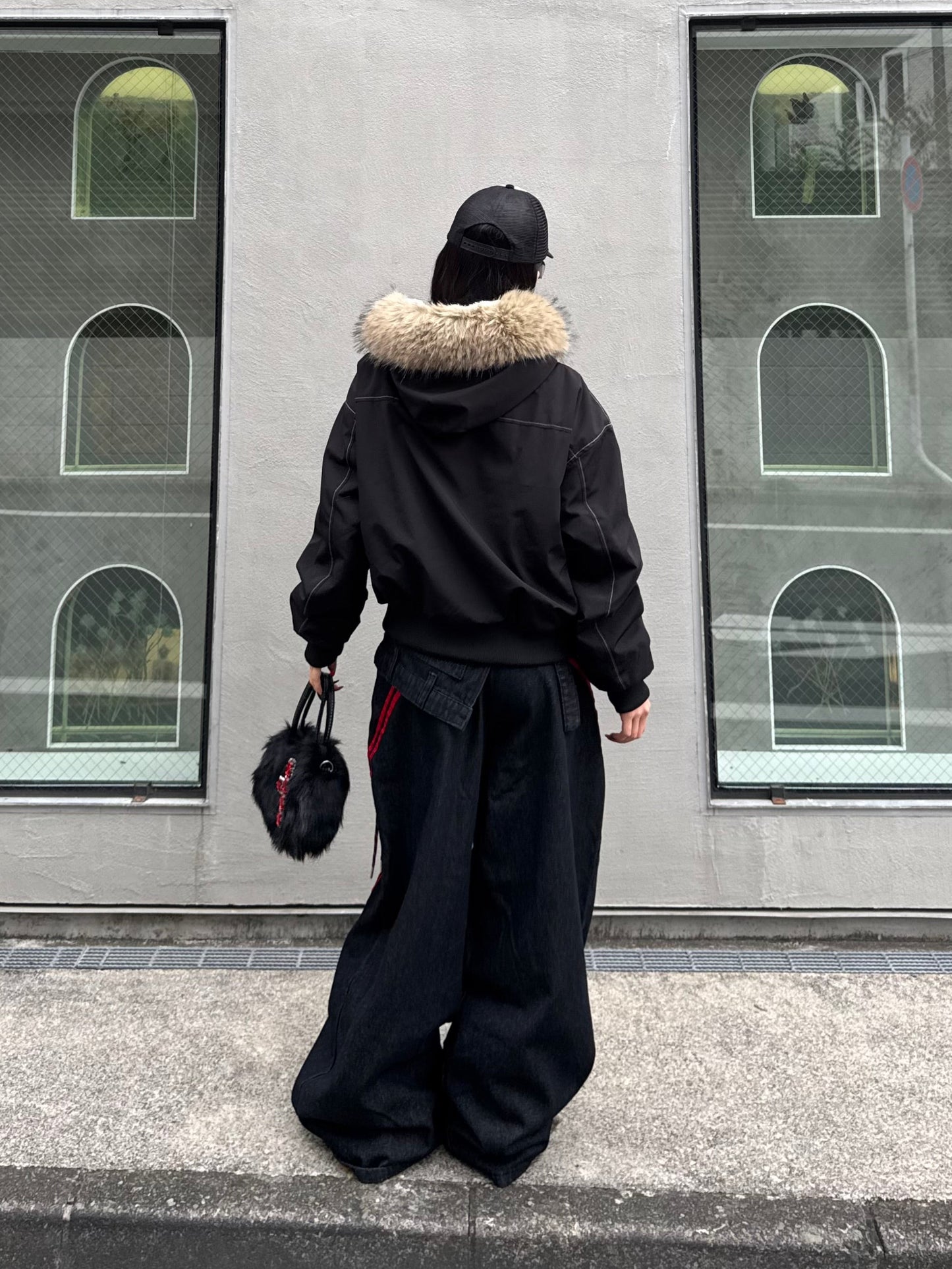 サイドラインスカートパンツ DPB86158