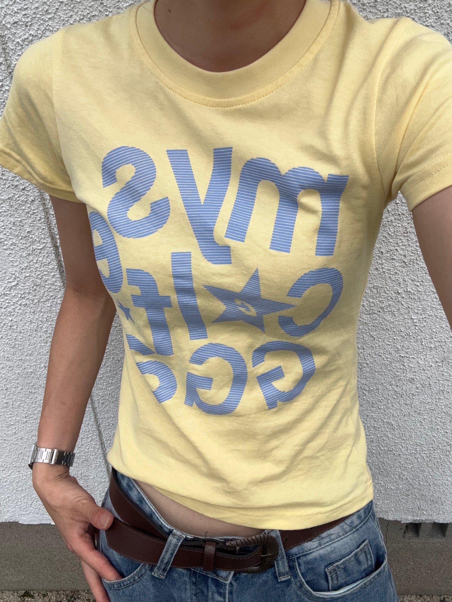 レタリングミニTシャツ DPC07027