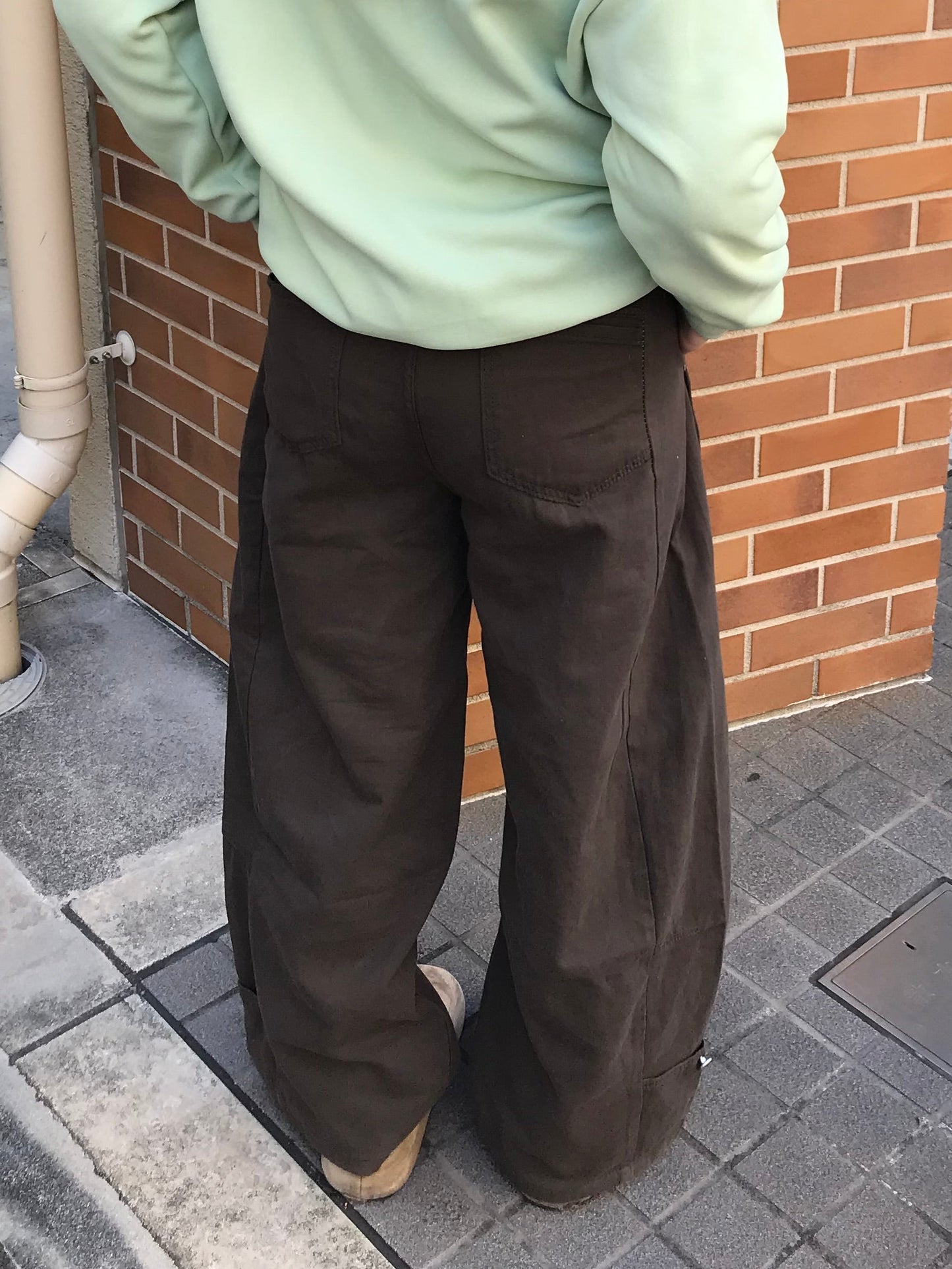 ワイドバギーパンツ DPB89201