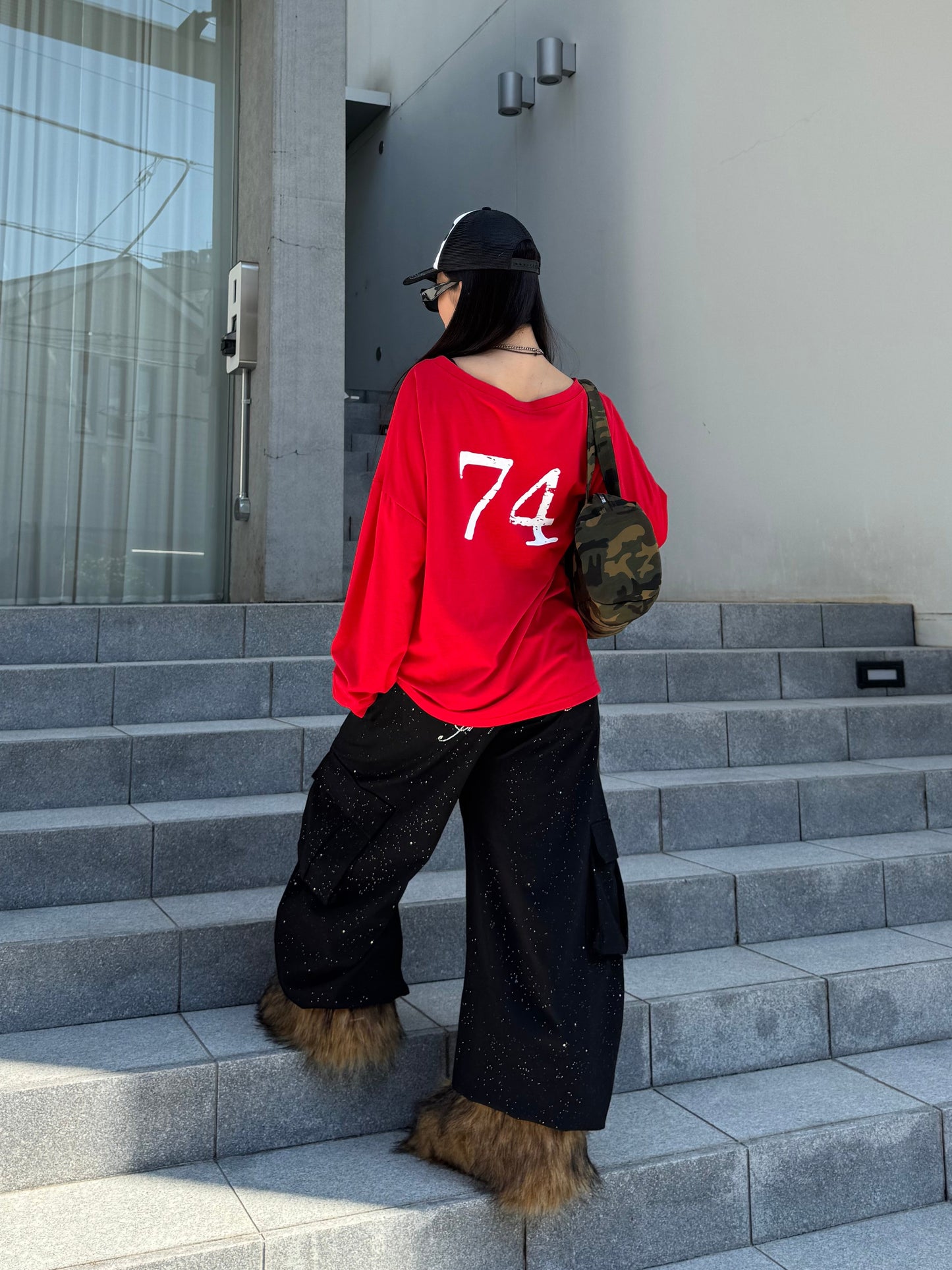 ラメカーゴスウェットパンツ DPB86111