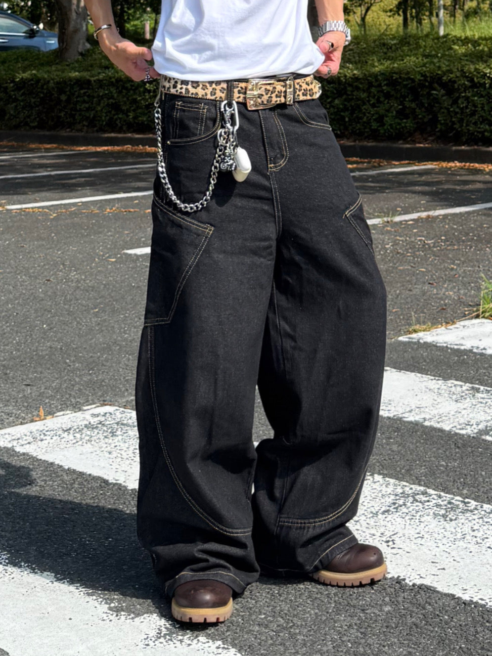 Kenshin_ブラックバルーンパンツ DPB73378