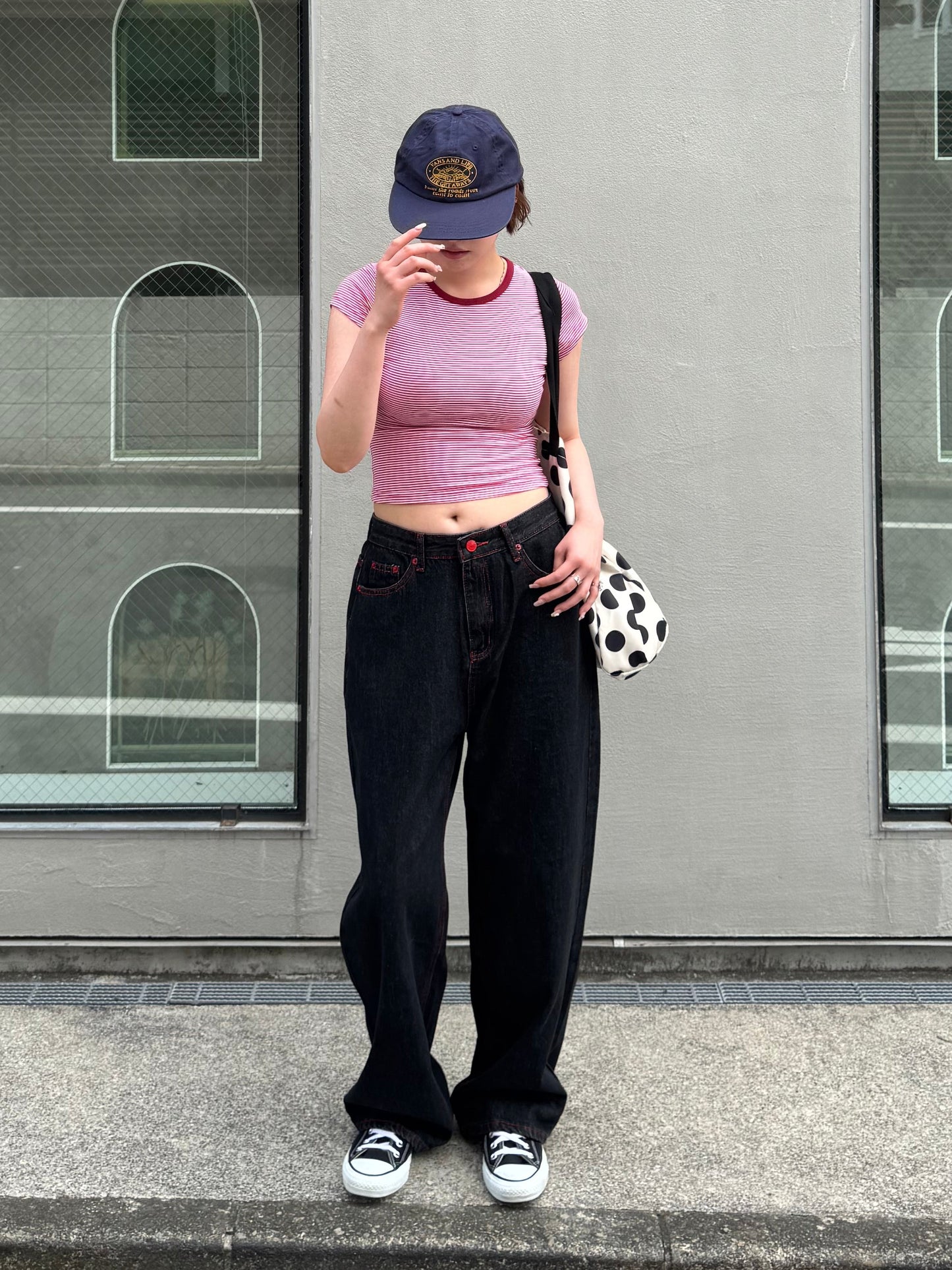 ハートロゴデニムパンツ DPB91121