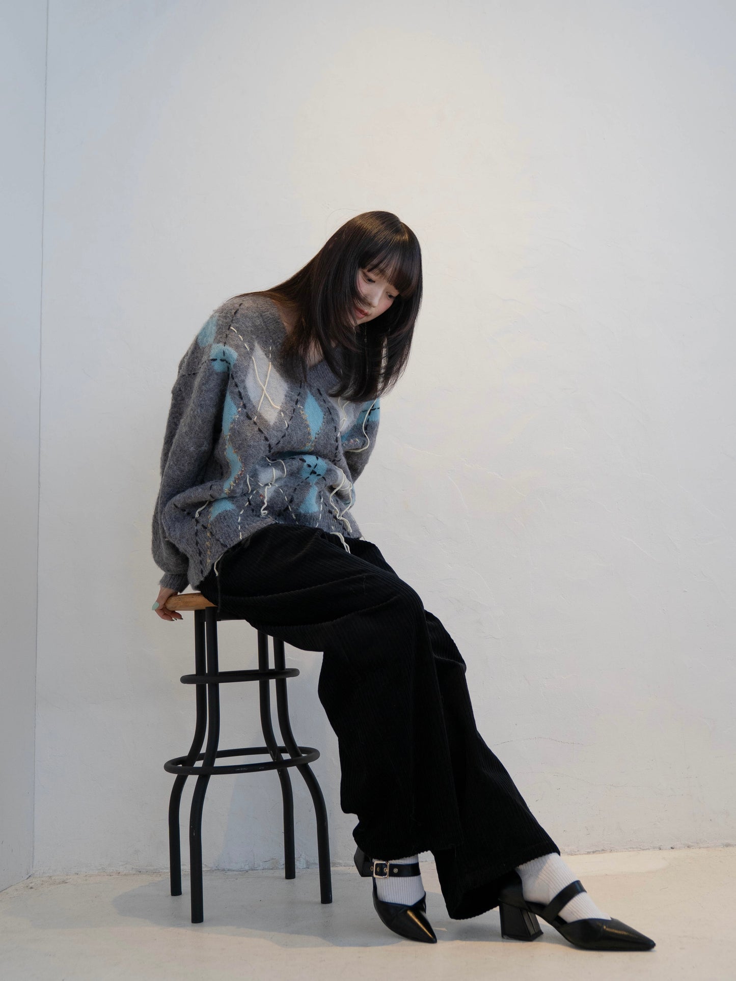 コーデュロイワイドパンツ DPC02008