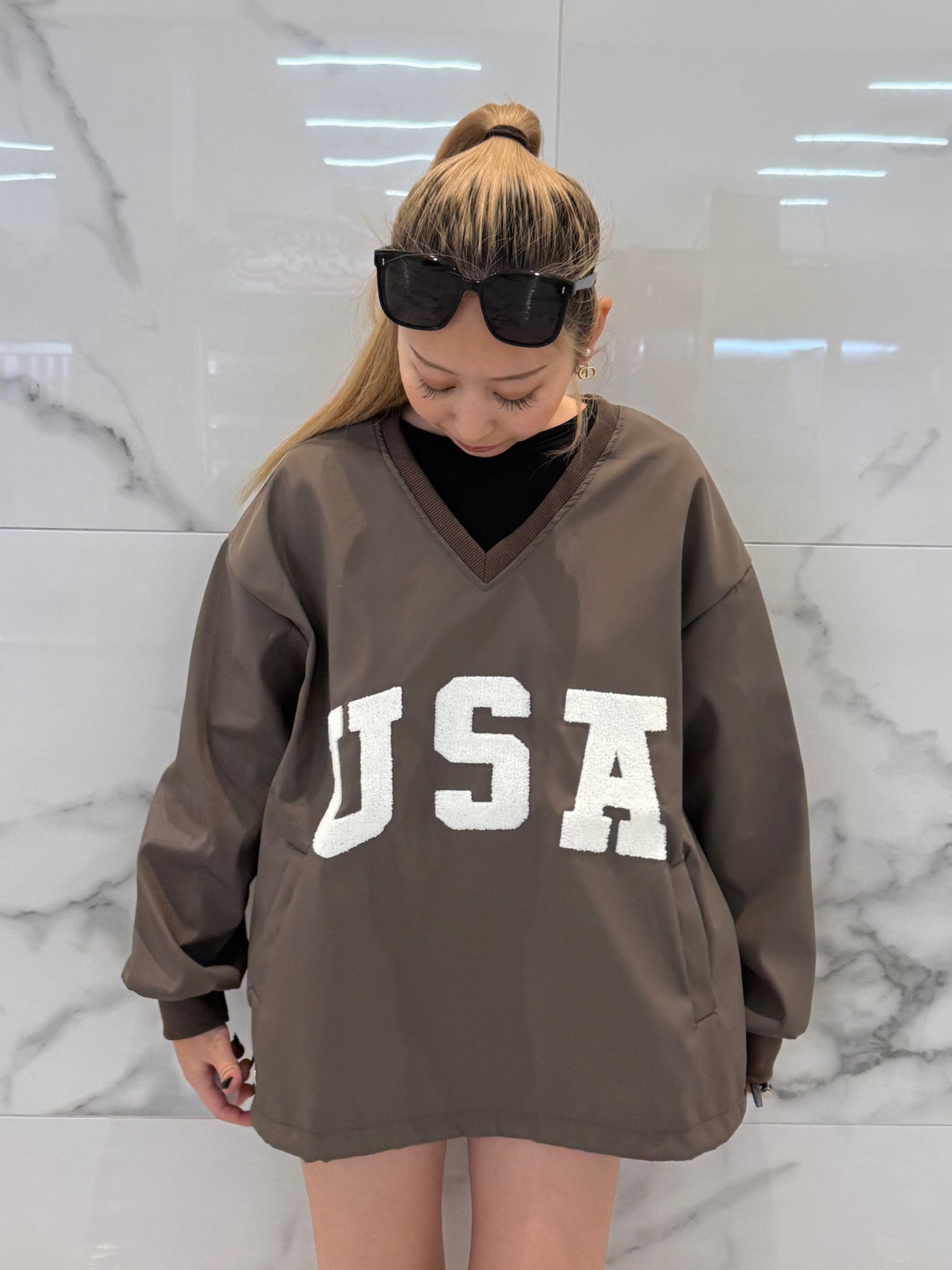 USAナイロンプルオーバー DPB73546