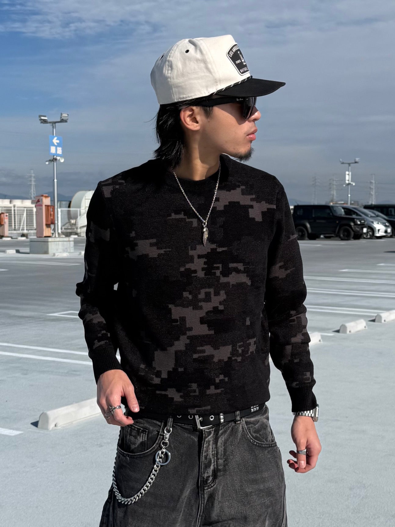 ユニークデザインニット DPB90149