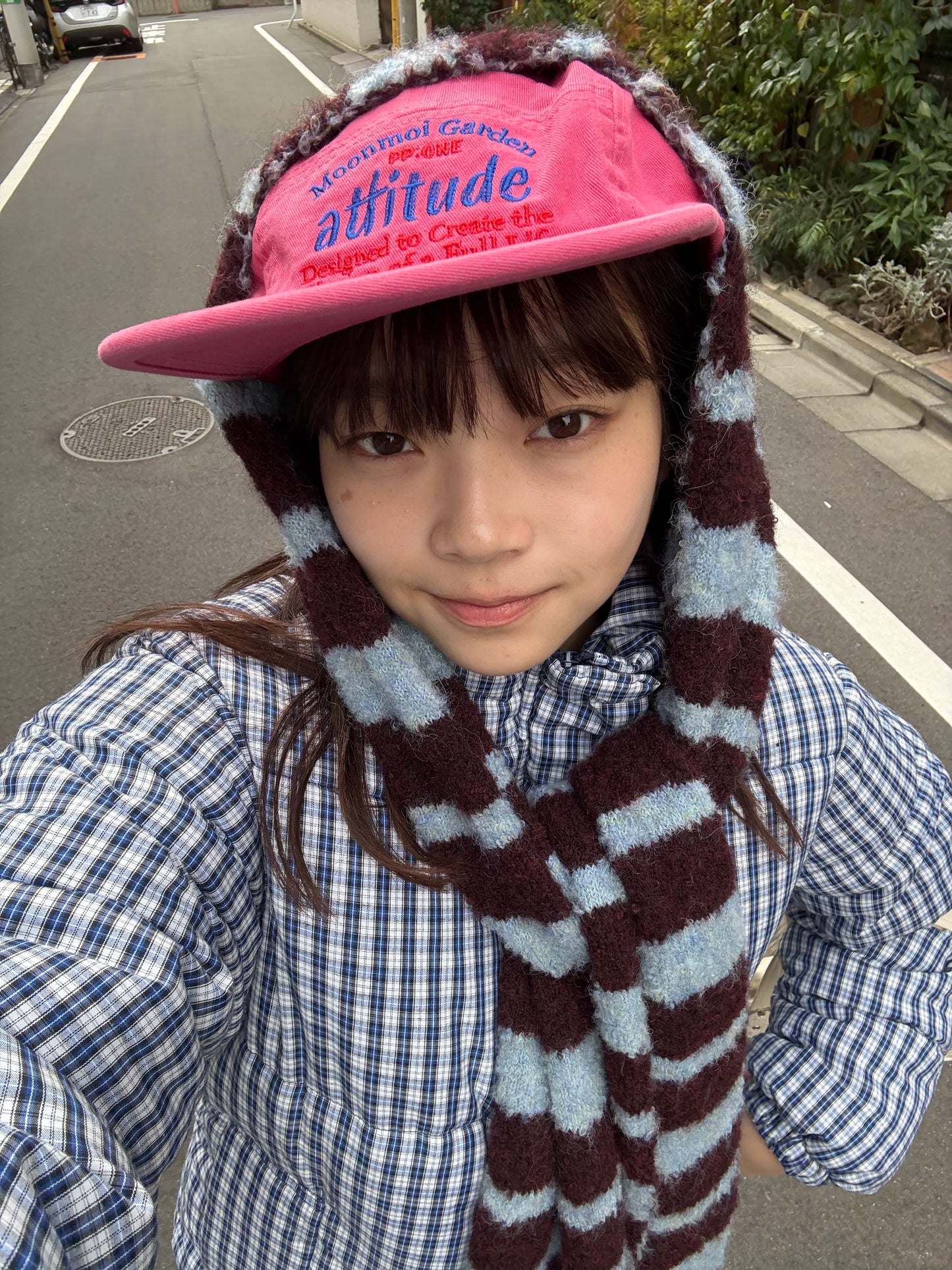 ギンガムチェックダウンジャケット DPB91052