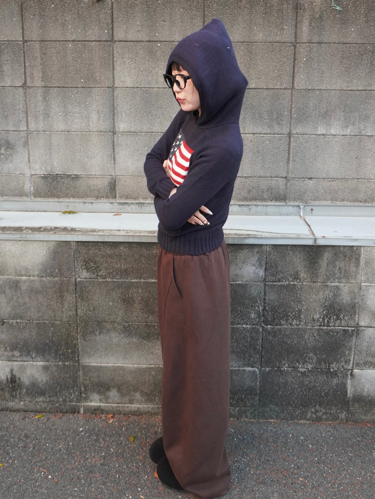 アメリカニットパーカー DPB85386