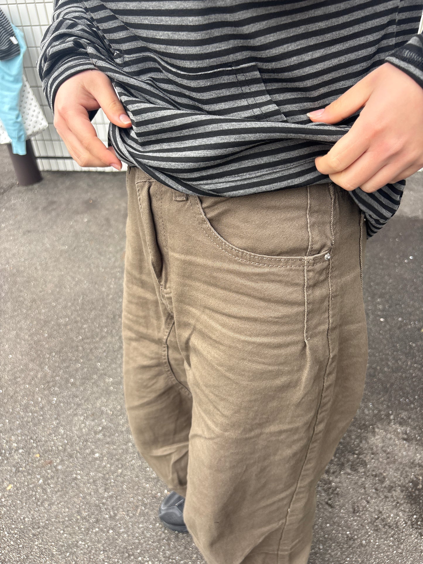 ワイドバギーパンツ DPB97046