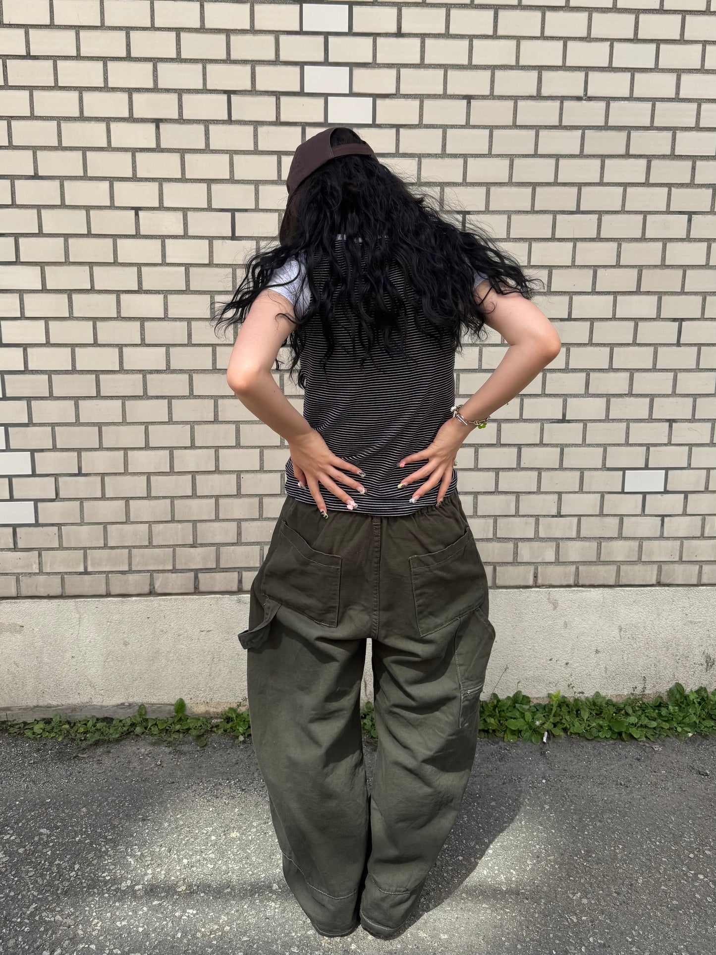 クルーネックボーダータンクトップ DPB85261