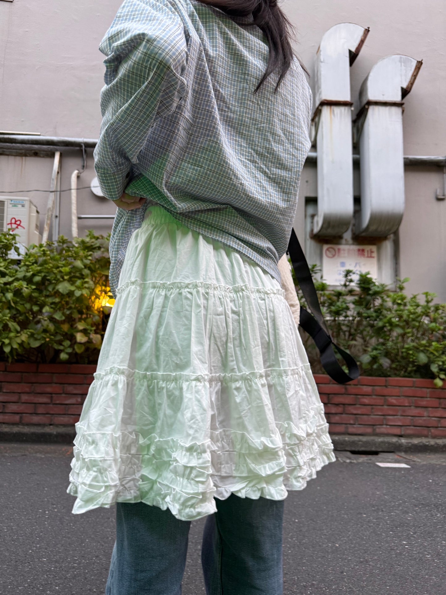 ホワイトレーススカート DPA43685