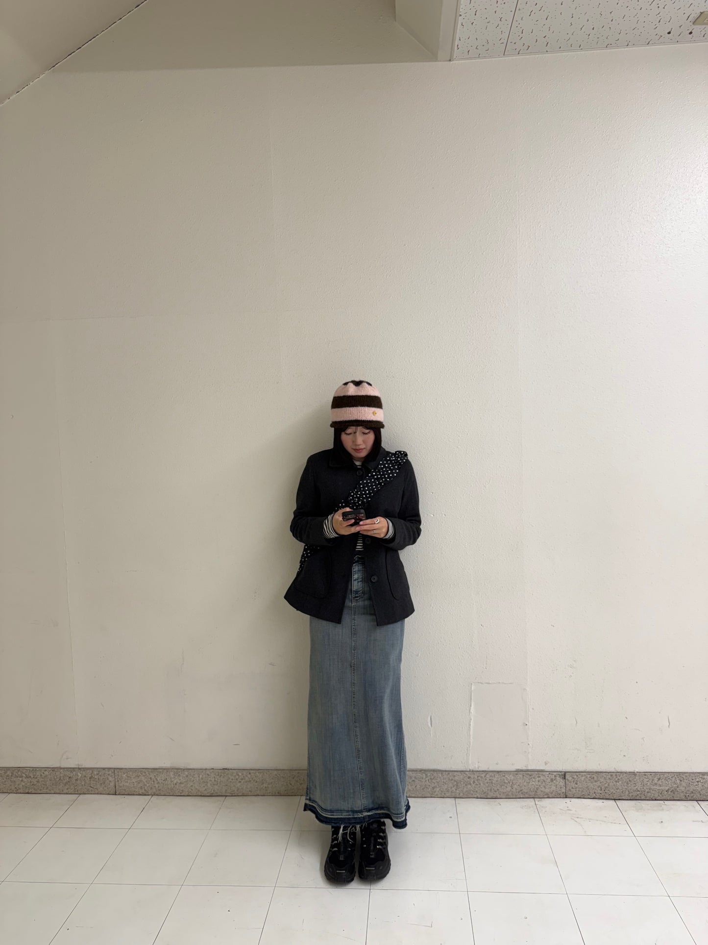 カラフルボーダーニット帽 DPB93095