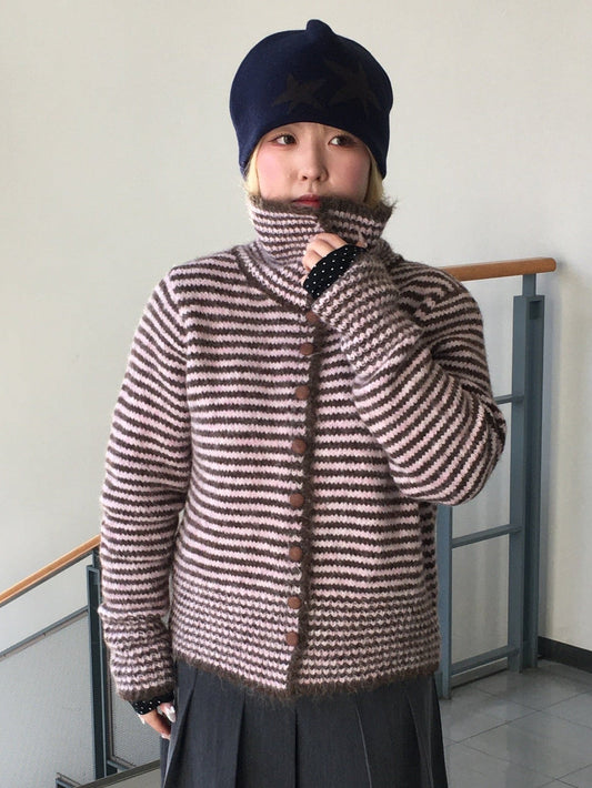 ボーダーネックニット DPB97061