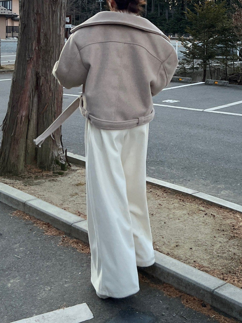 ハイウエストワイドパンツ DPB56258