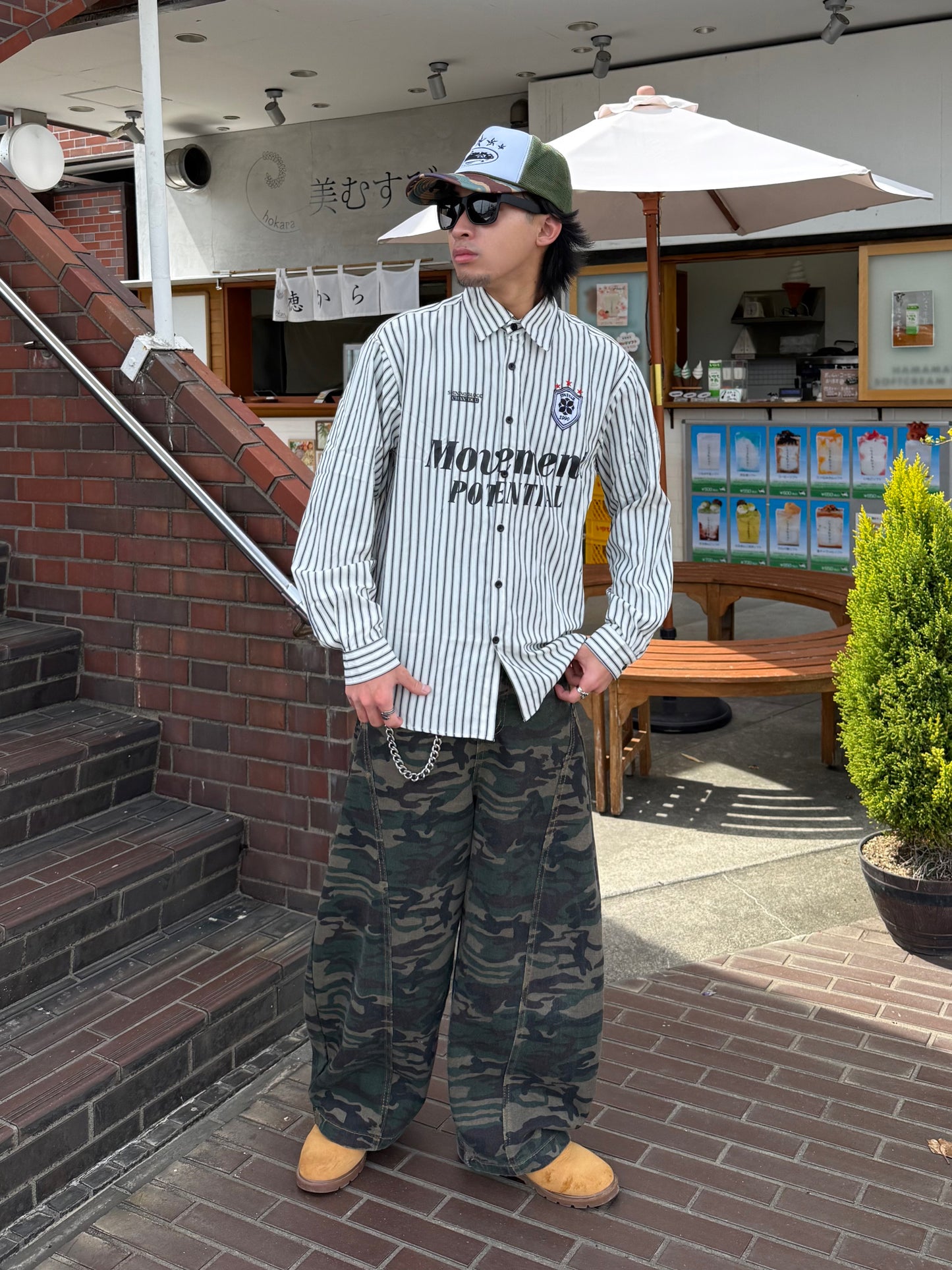 ストリートボーダーシャツ DPB90159