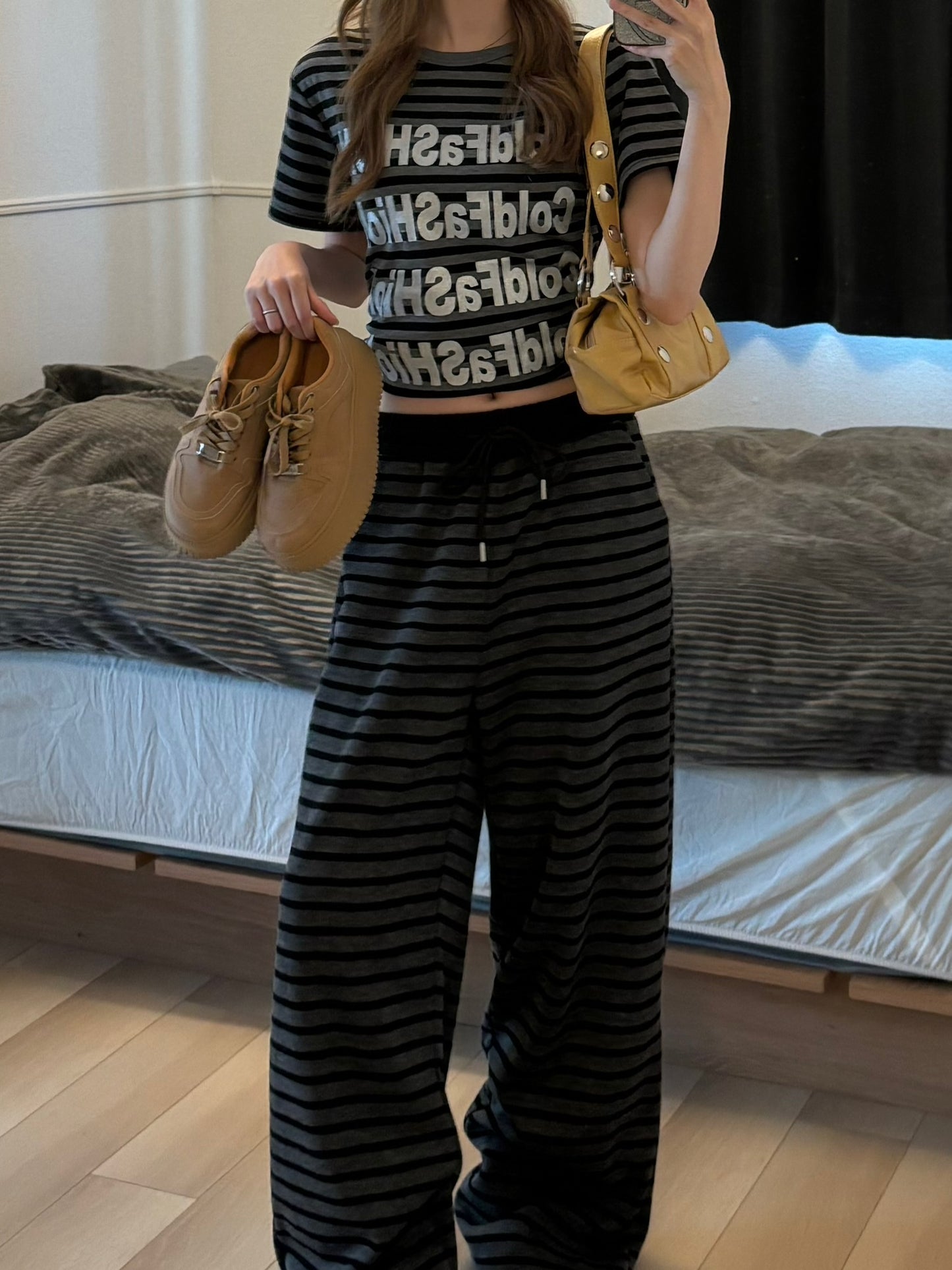 フォントボーダーTシャツ DPB88299