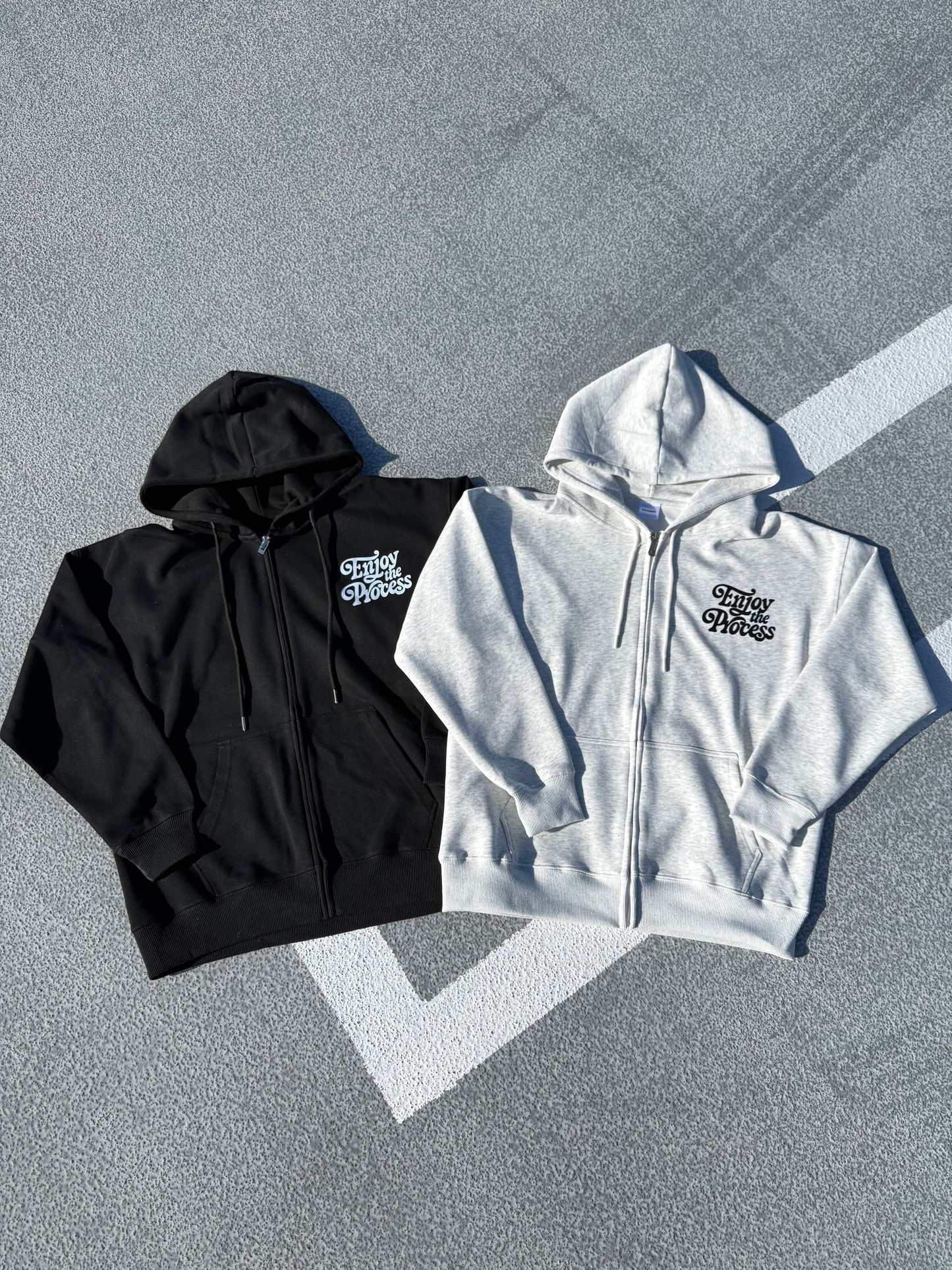 ユニセックスロゴジップパーカー DPB73565