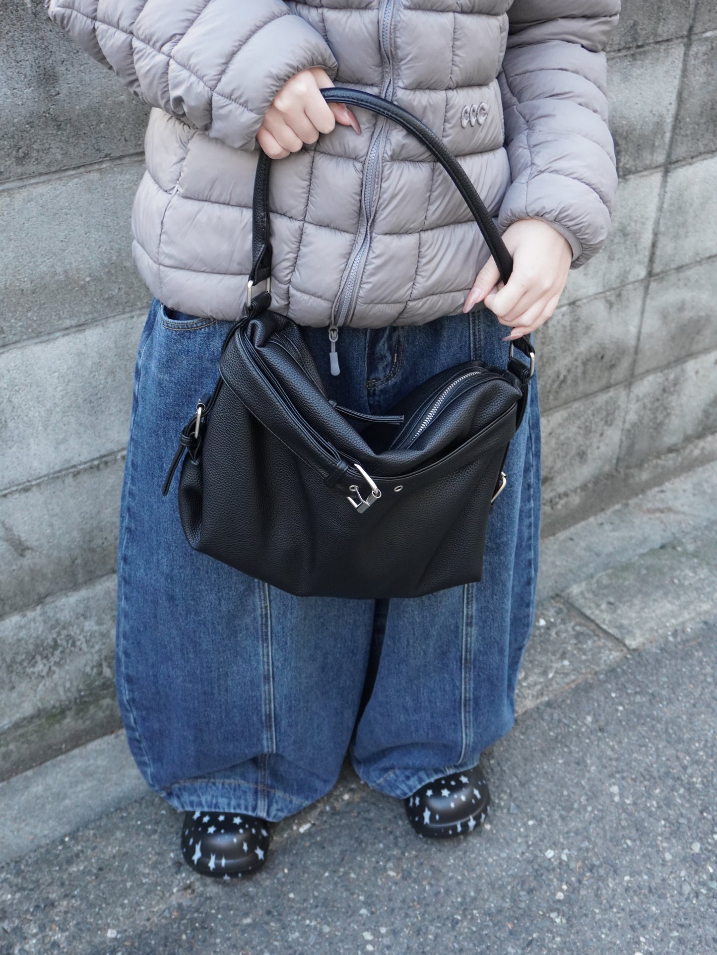 ベルトレザーライクバッグ DPB85448