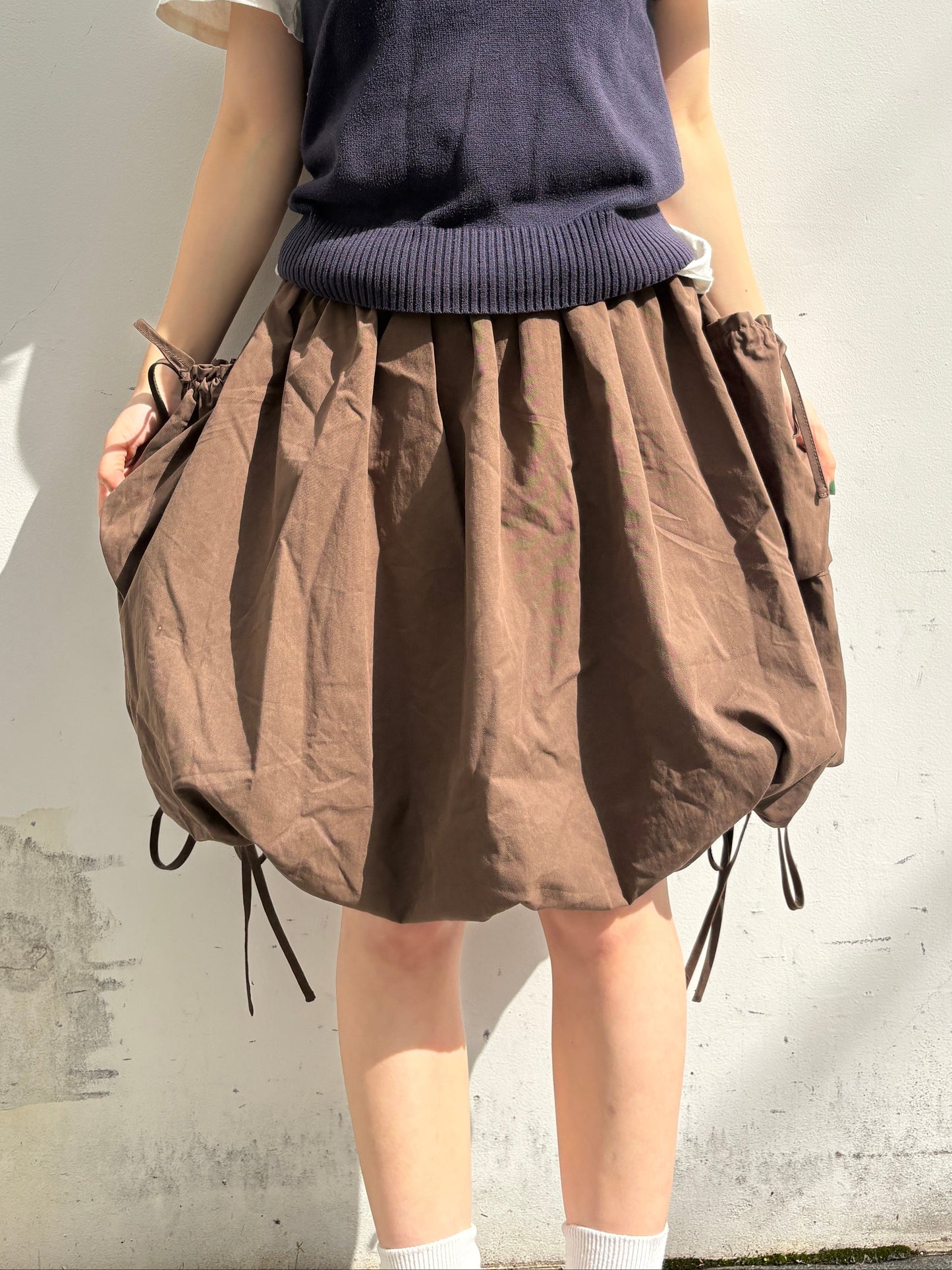 【即納】マルチリボンバルーンスカート DPA43714S