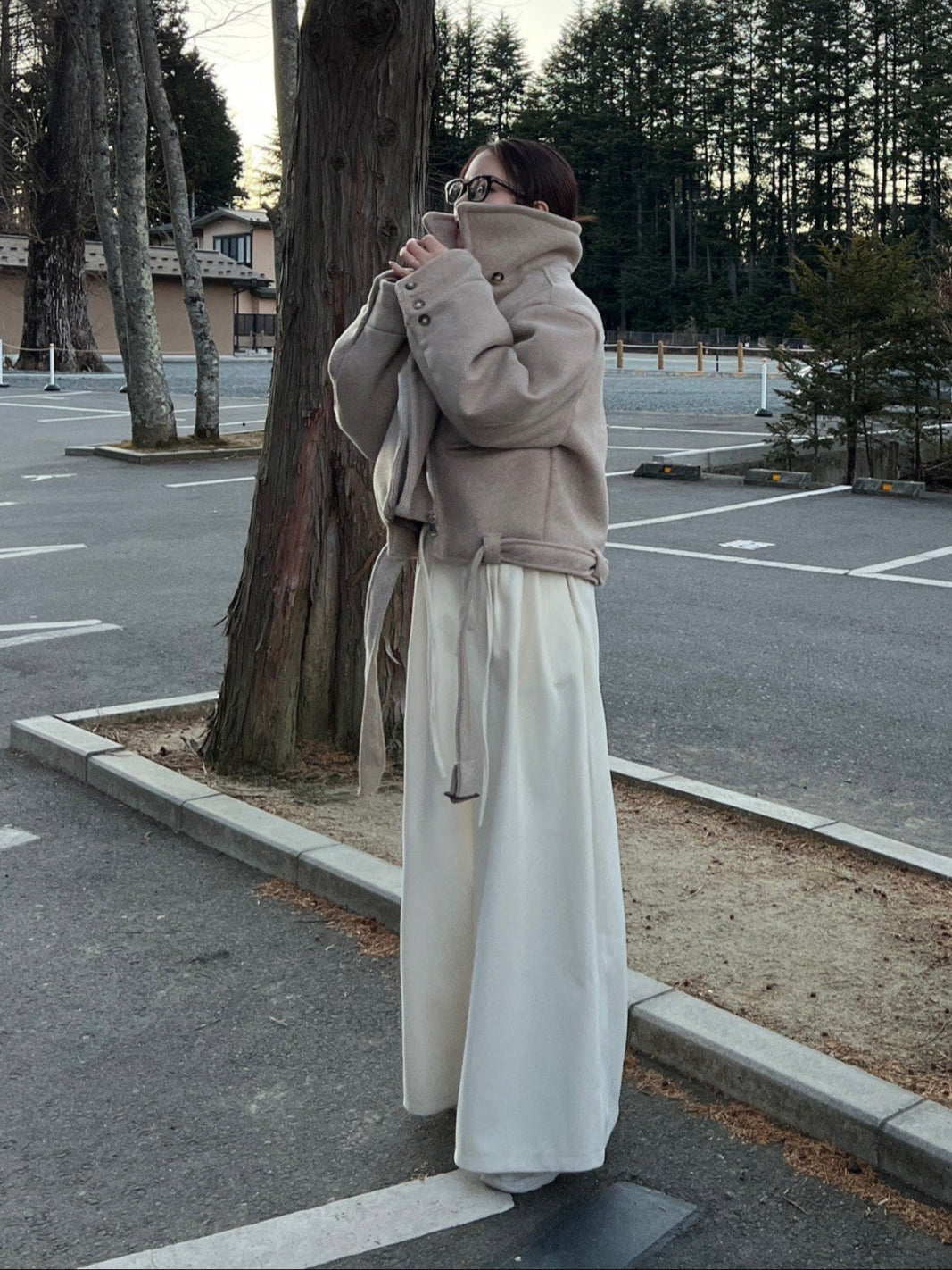 ハイウエストワイドパンツ DPB56258