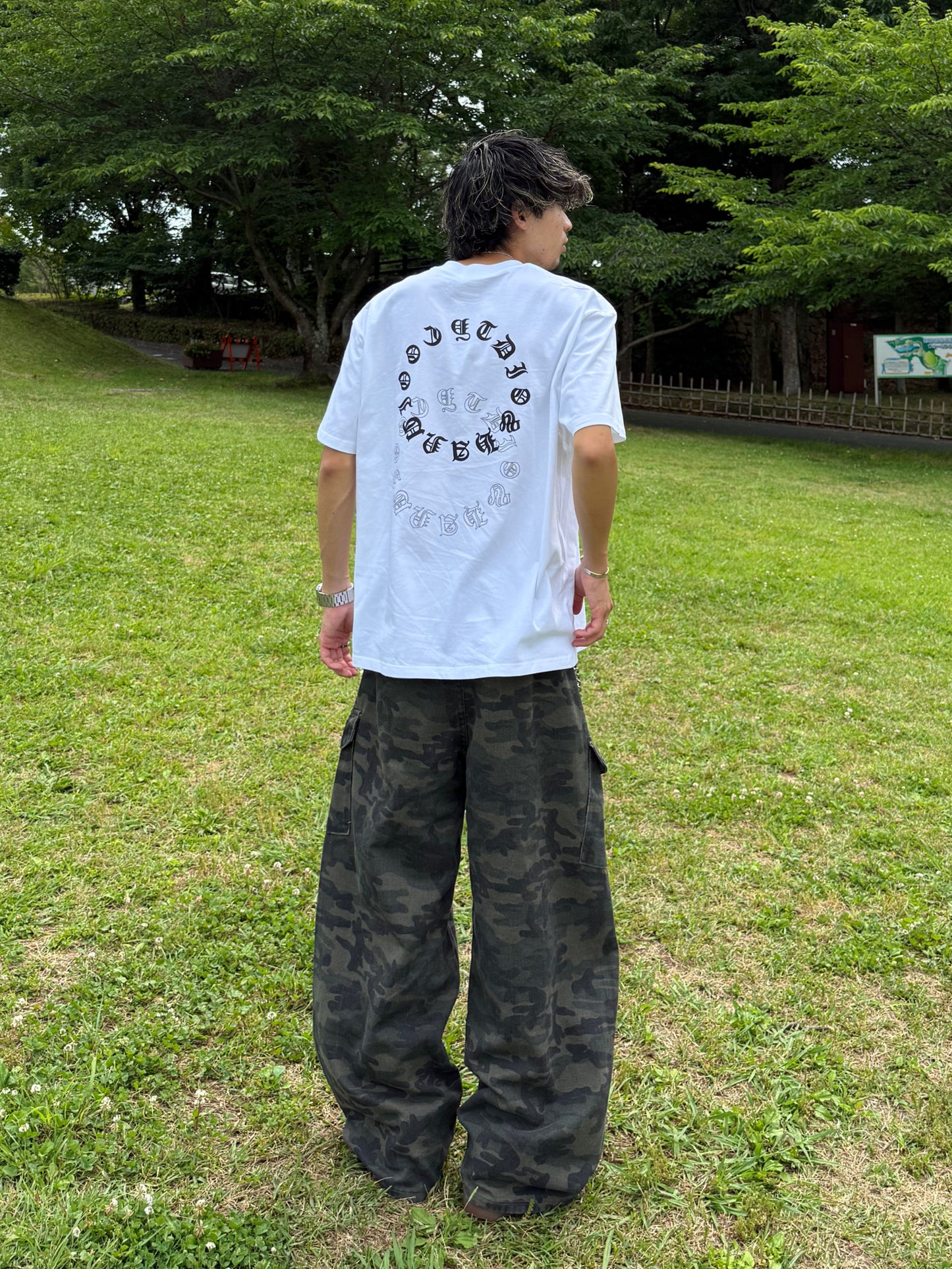 Kenshin_ダークカラーカモフラデニムパンツ DPB73413