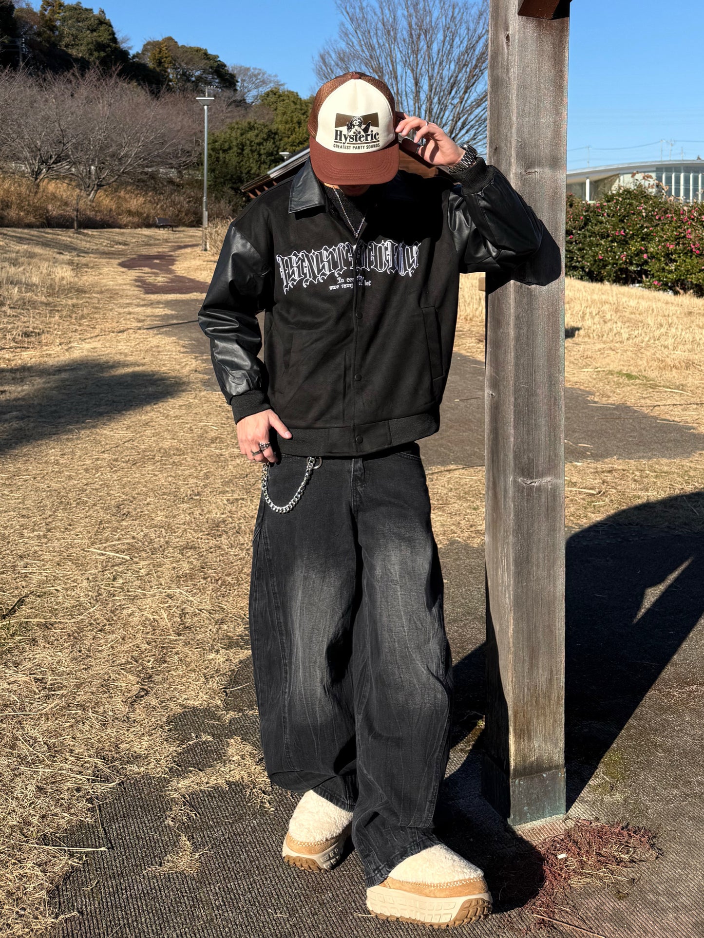 ストリートフロントロゴスタジャン DPB90138