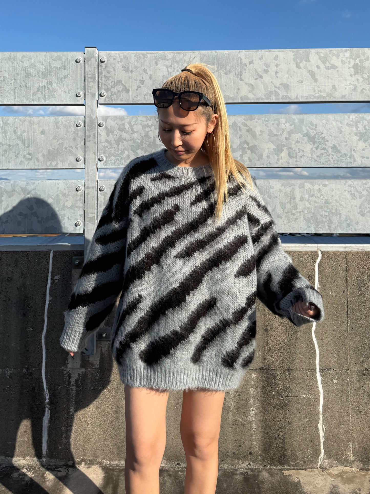 オーバーゼブラニット DPB73533