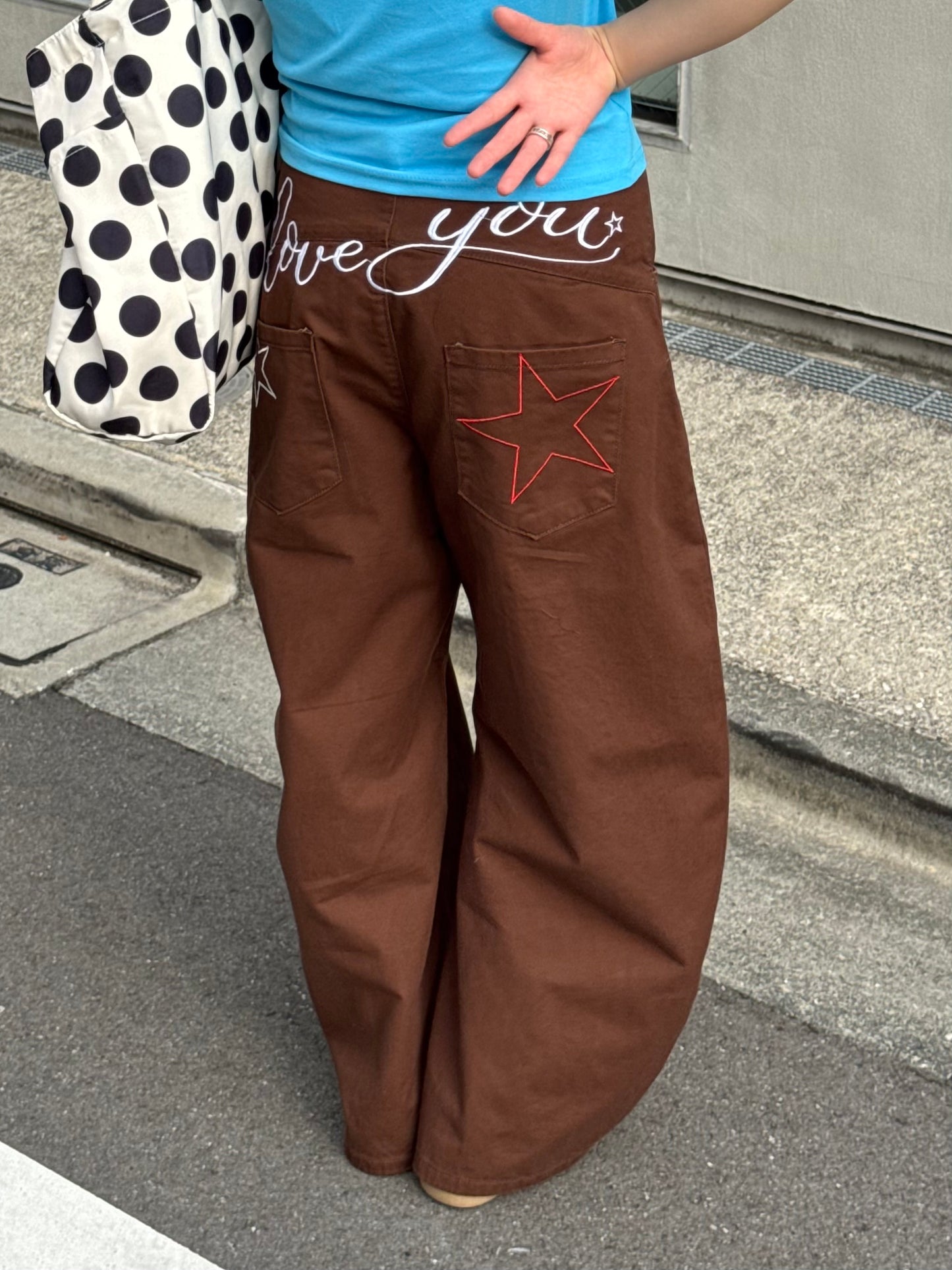 バックロゴバルーンパンツ DPB91047