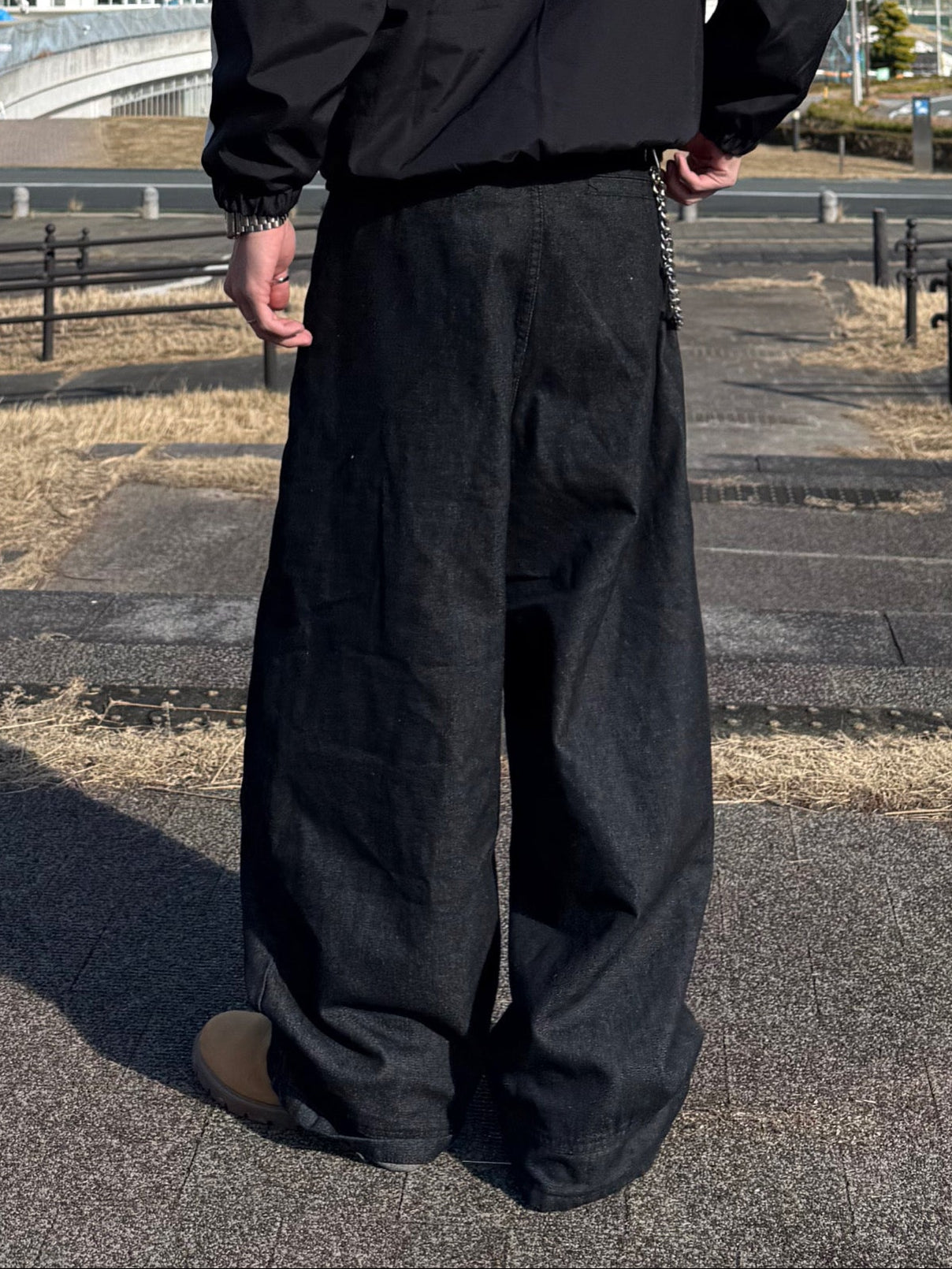 ストリートワイドデニムパンツ DPB90157