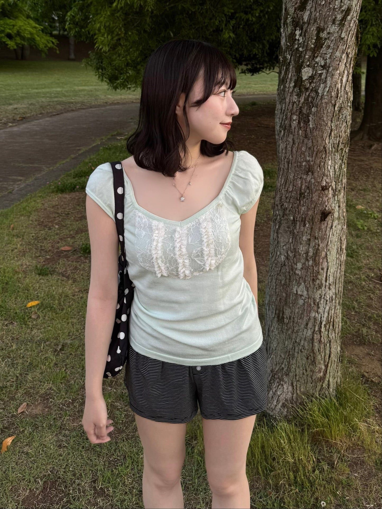 ボーダーショートパンツ DPC03065
