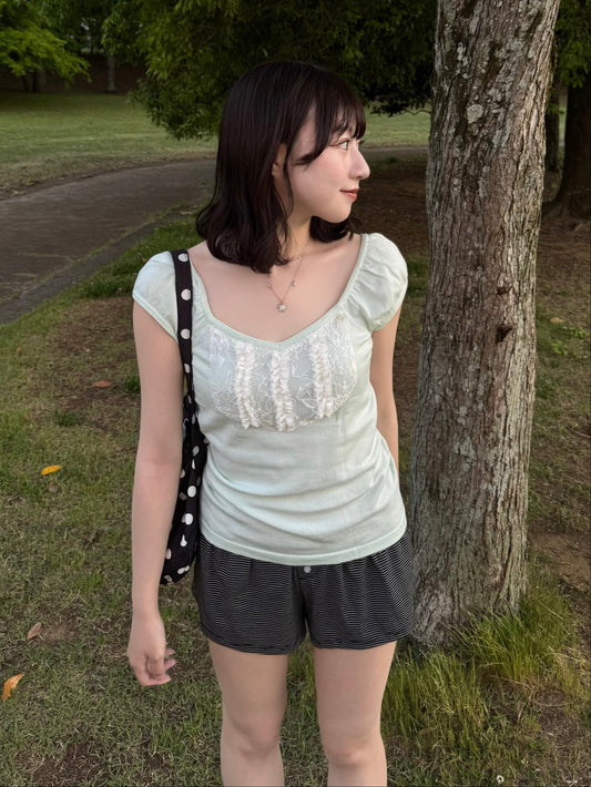 ボーダーショートパンツ DPC03065