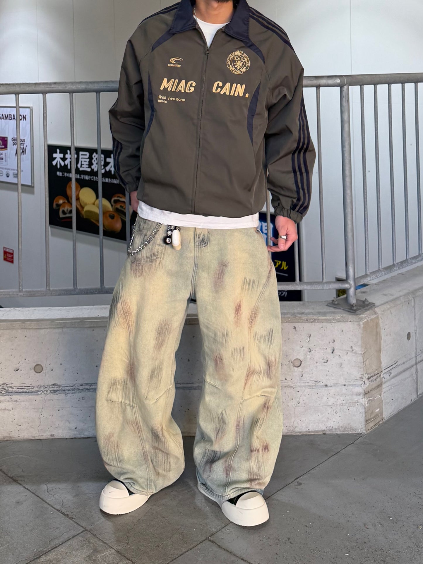 ダメージデザインデニムパンツ DPB90051