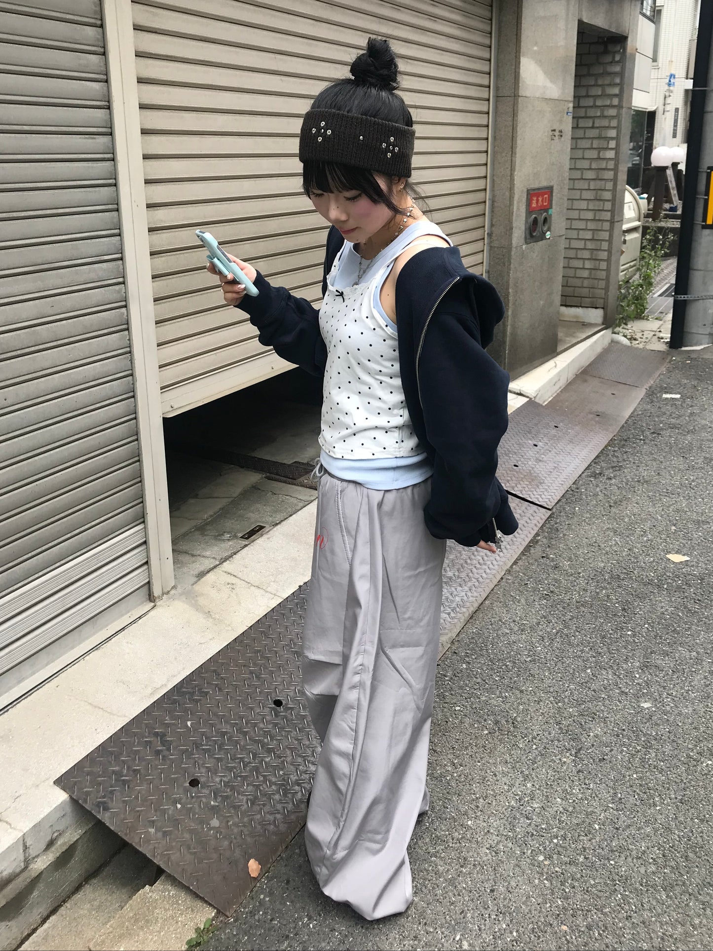 ステッチデザインオーバーパンツ DPB89250