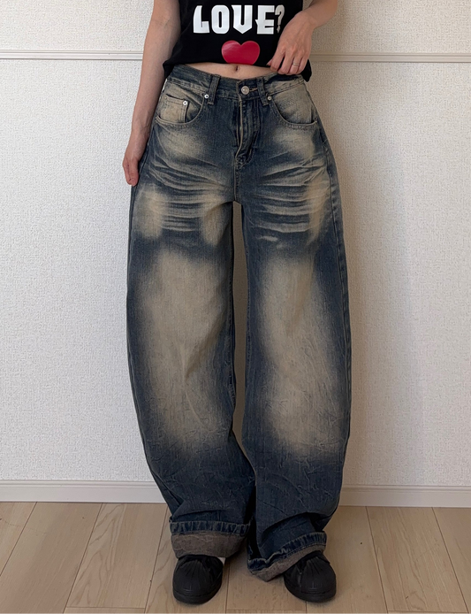 ダメージウォッシュデニムパンツ DPB88269