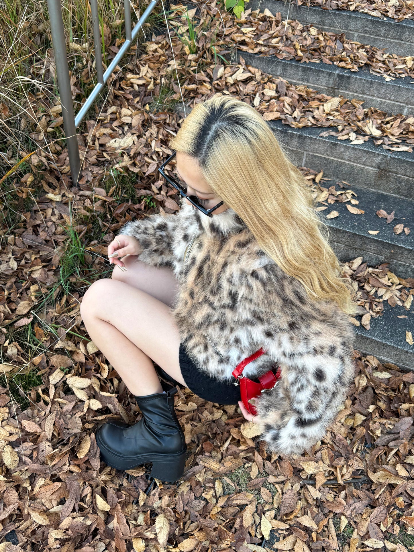 レオパードミニファーコート DPB73539