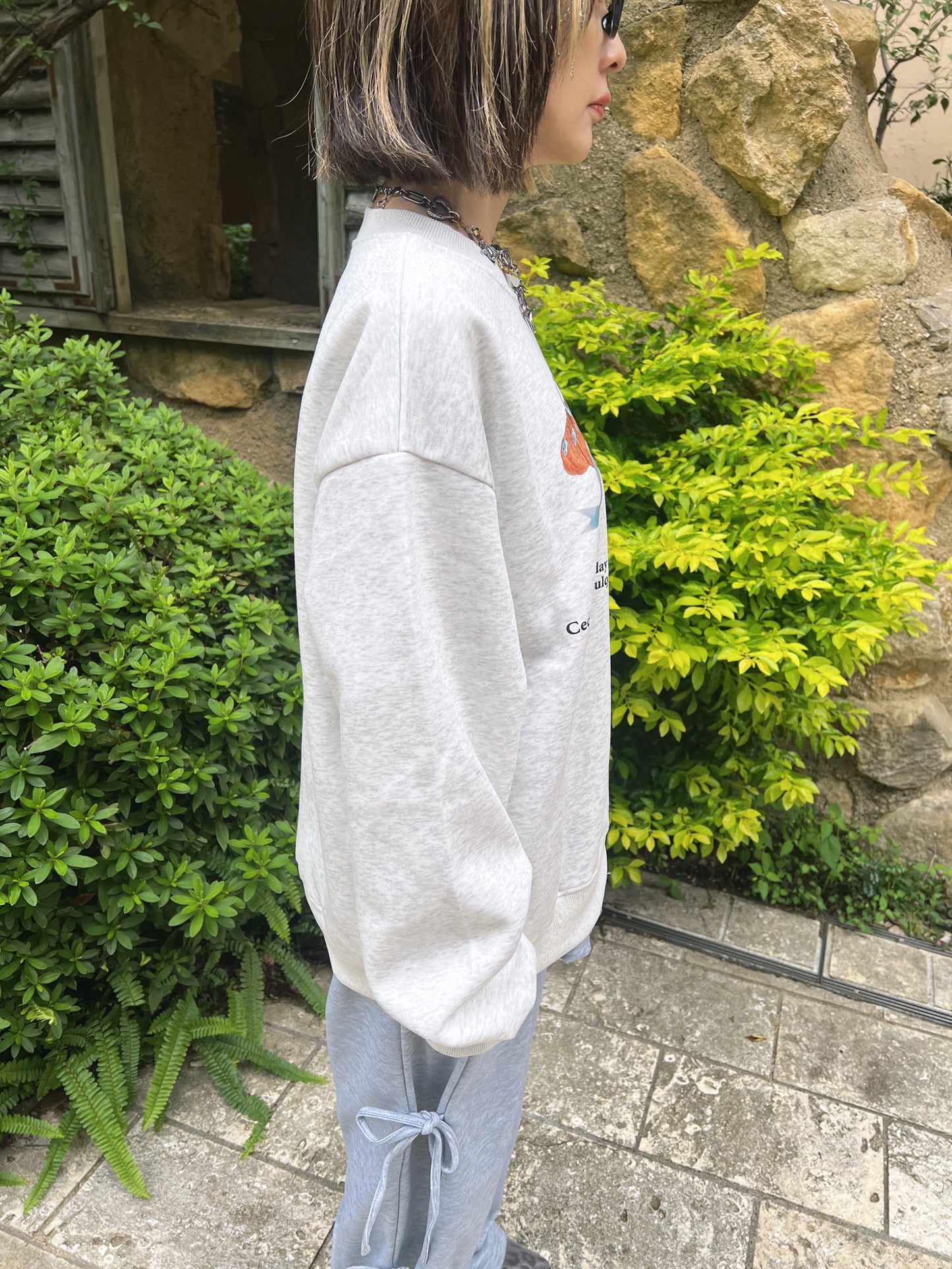 クロワッサンリボンスウェット DPB79210