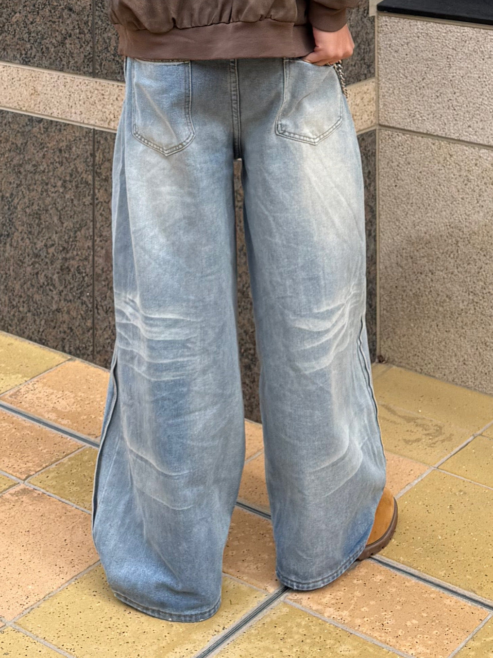 ウォッシュデニムパンツ DPB90079