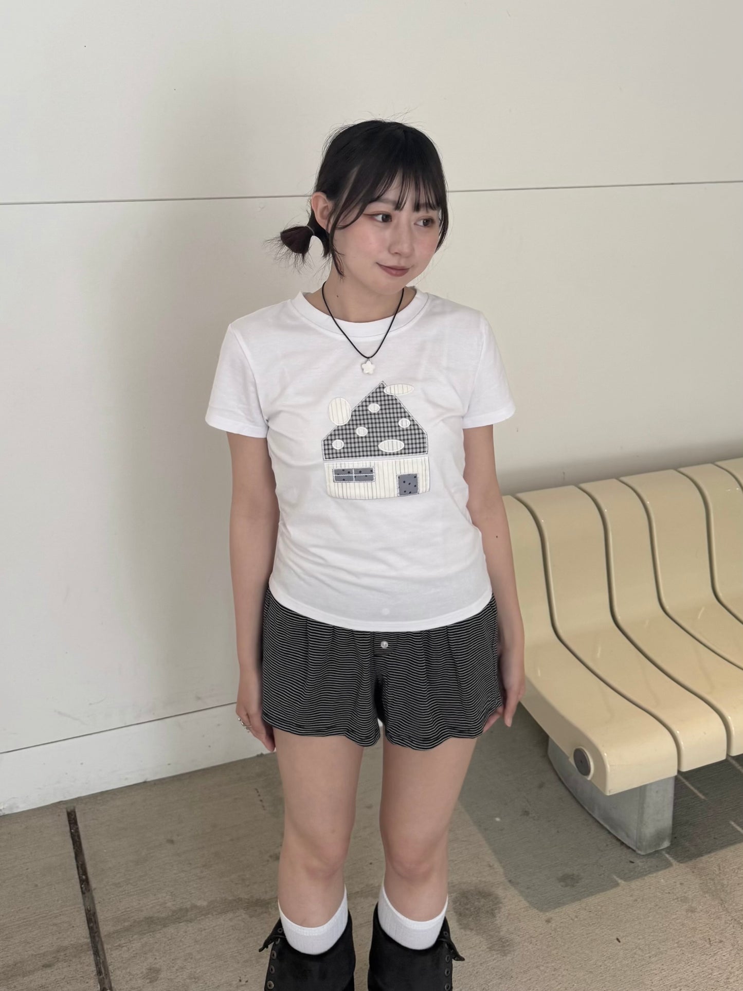 ボーダーショートパンツ DPC03065