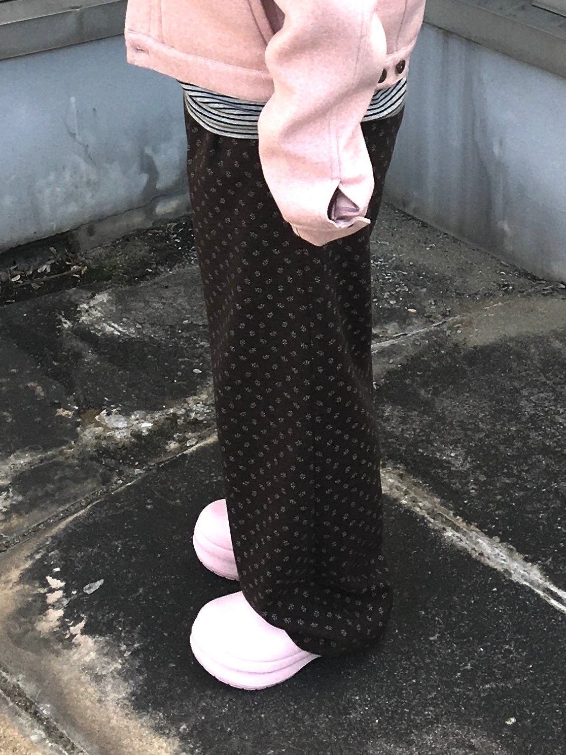 フラワーデザインパンツ DPB97080