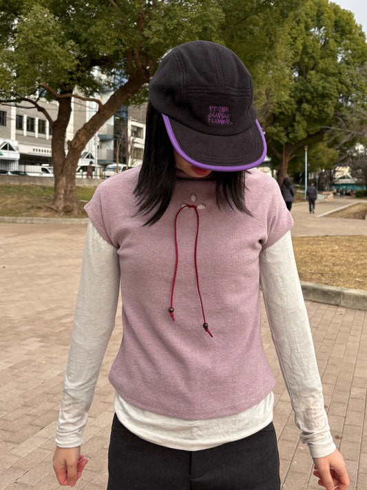 クラシックリボンノースリーブニット DPB99042