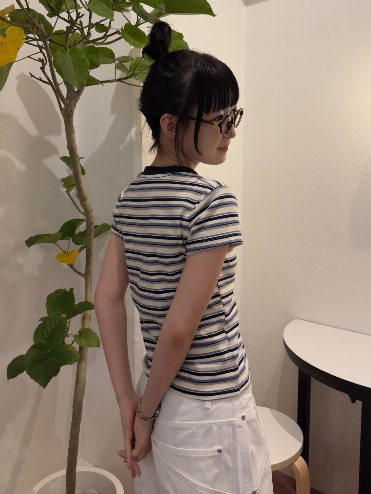 ボーダーミニTシャツ DPB85579