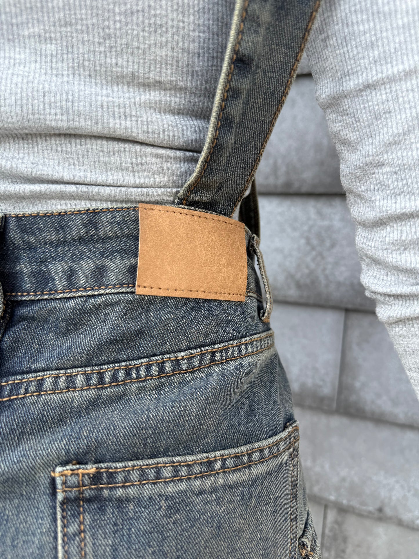 デニムミニサロペット DPB73502