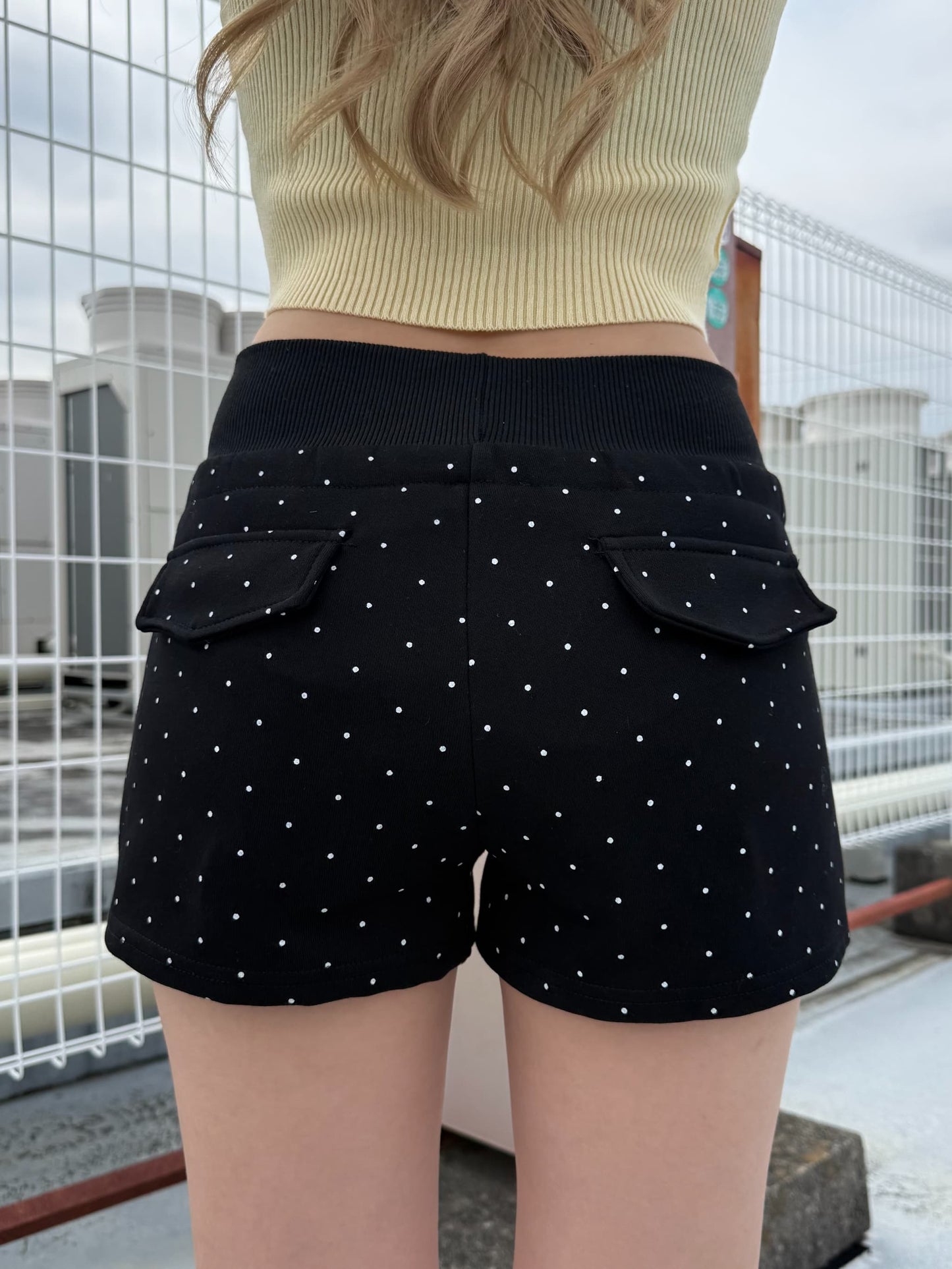 ドットスウェットショートパンツ DPB73636