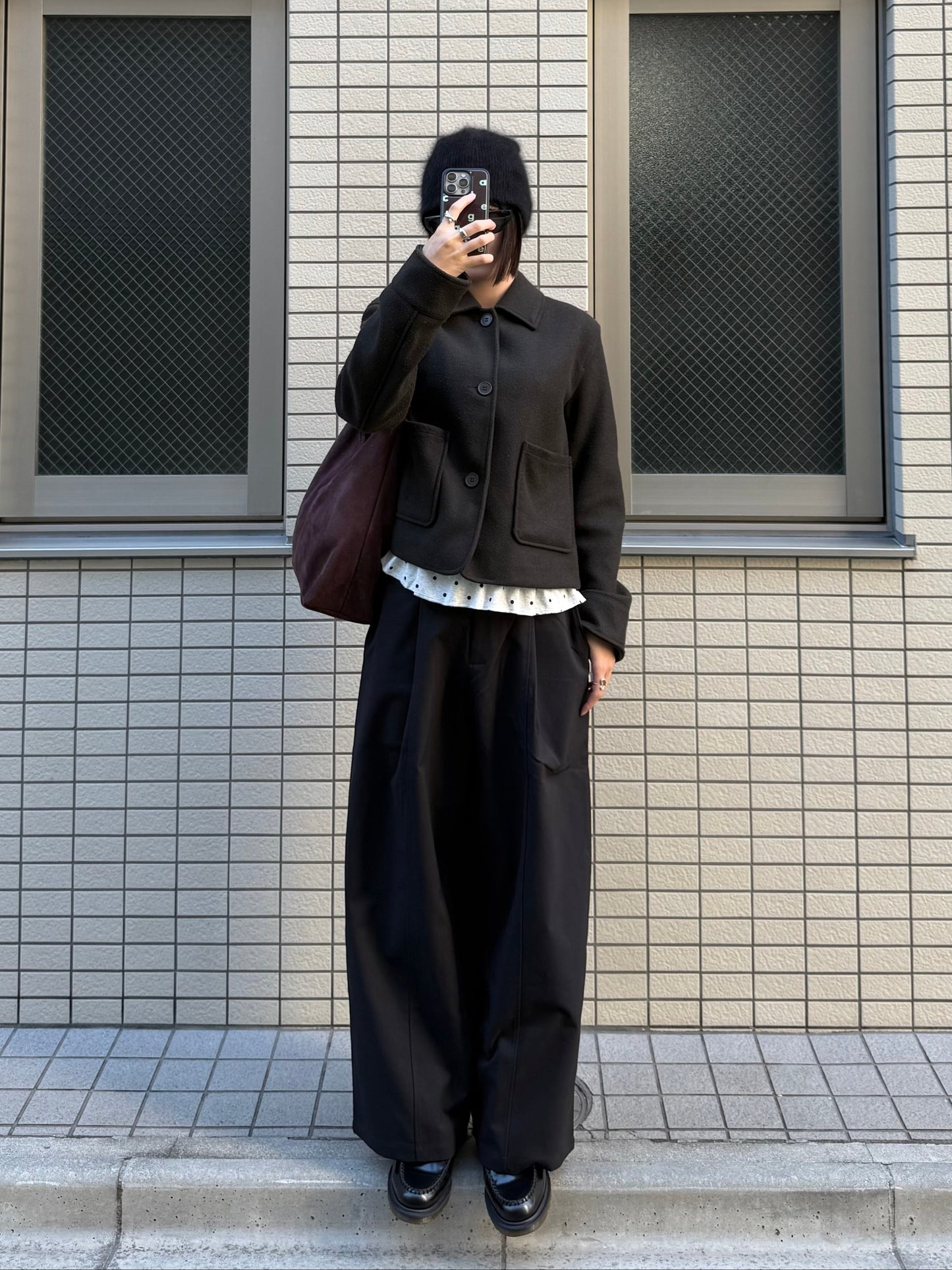 ブラックカーブパンツ DPB93040