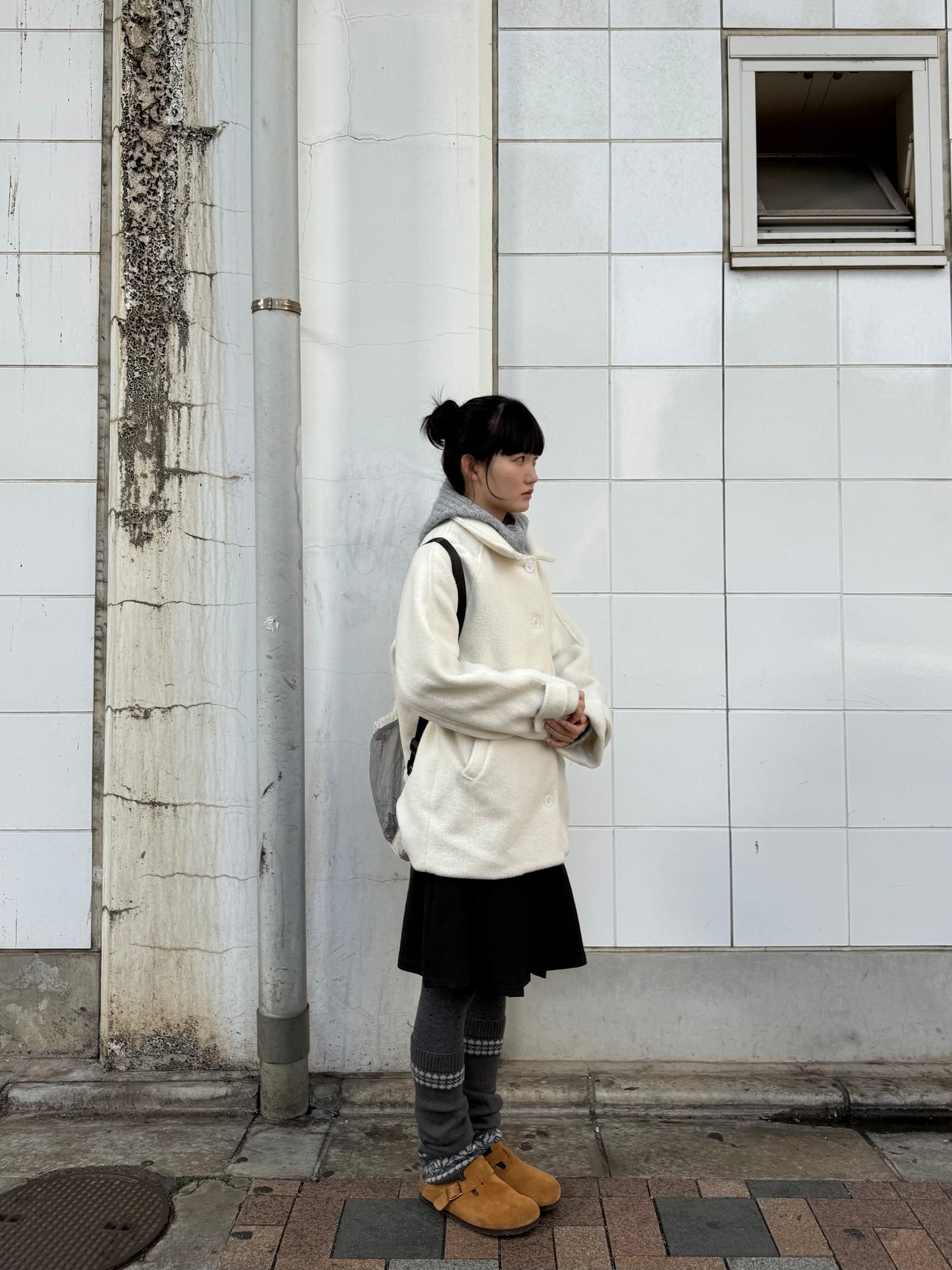 フロントプリーツミニスカート DPA43725