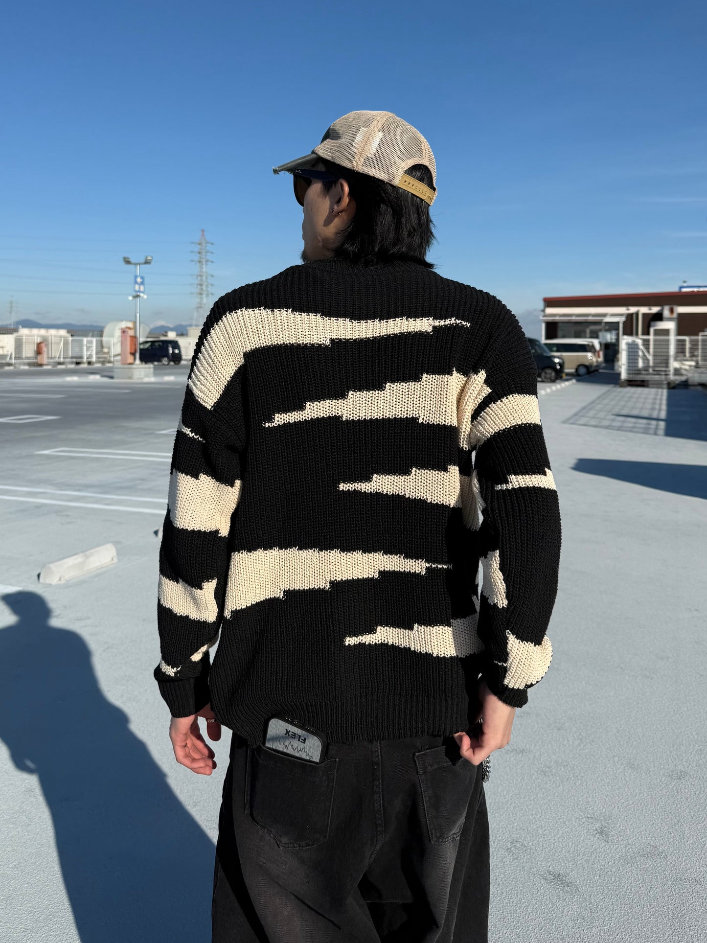 ユニセックスオーバーニット DPB73570