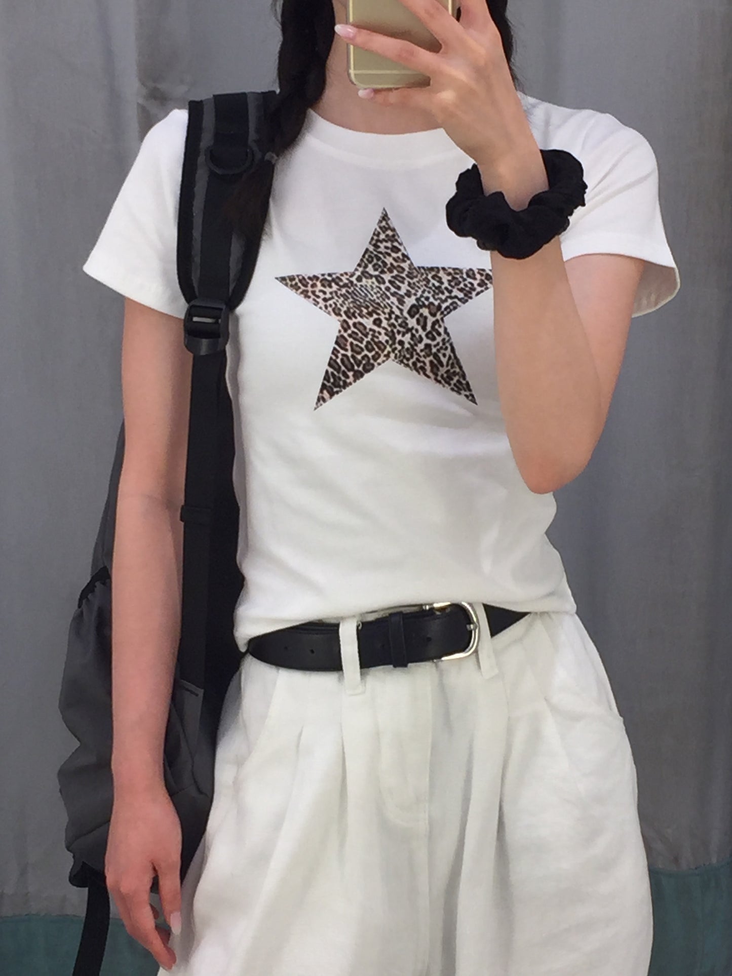 レオパードスターTシャツ DPB88035